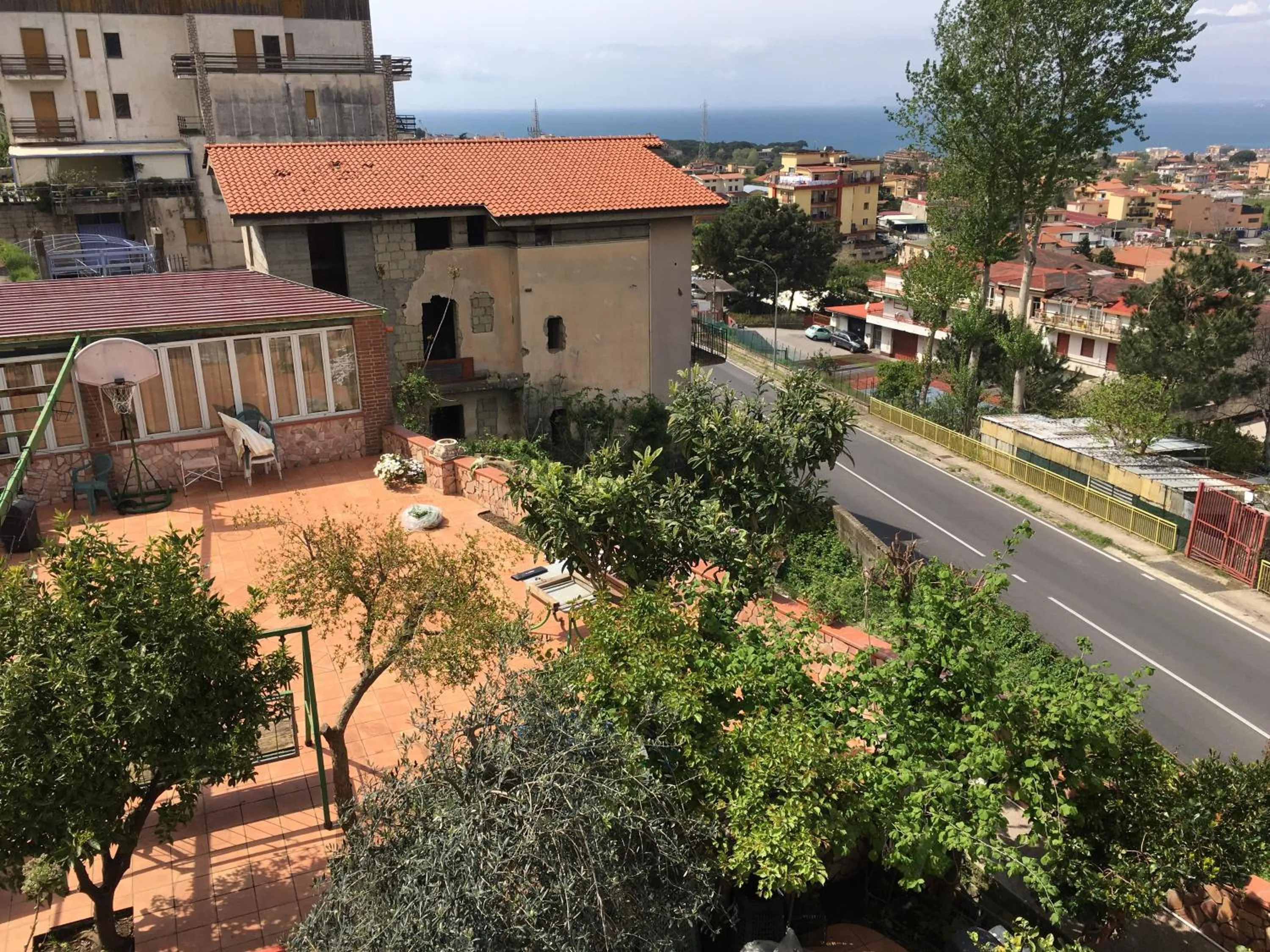 Balcony/Terrace in villa eden