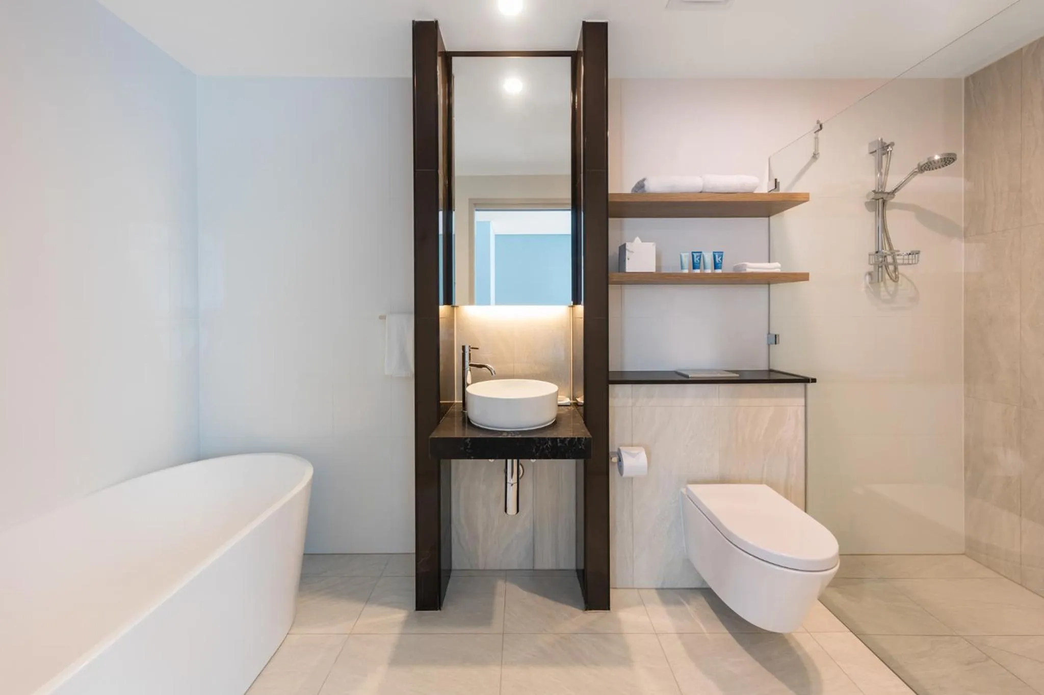 Bathroom in Meriton Suites Sussex Street, Sydney