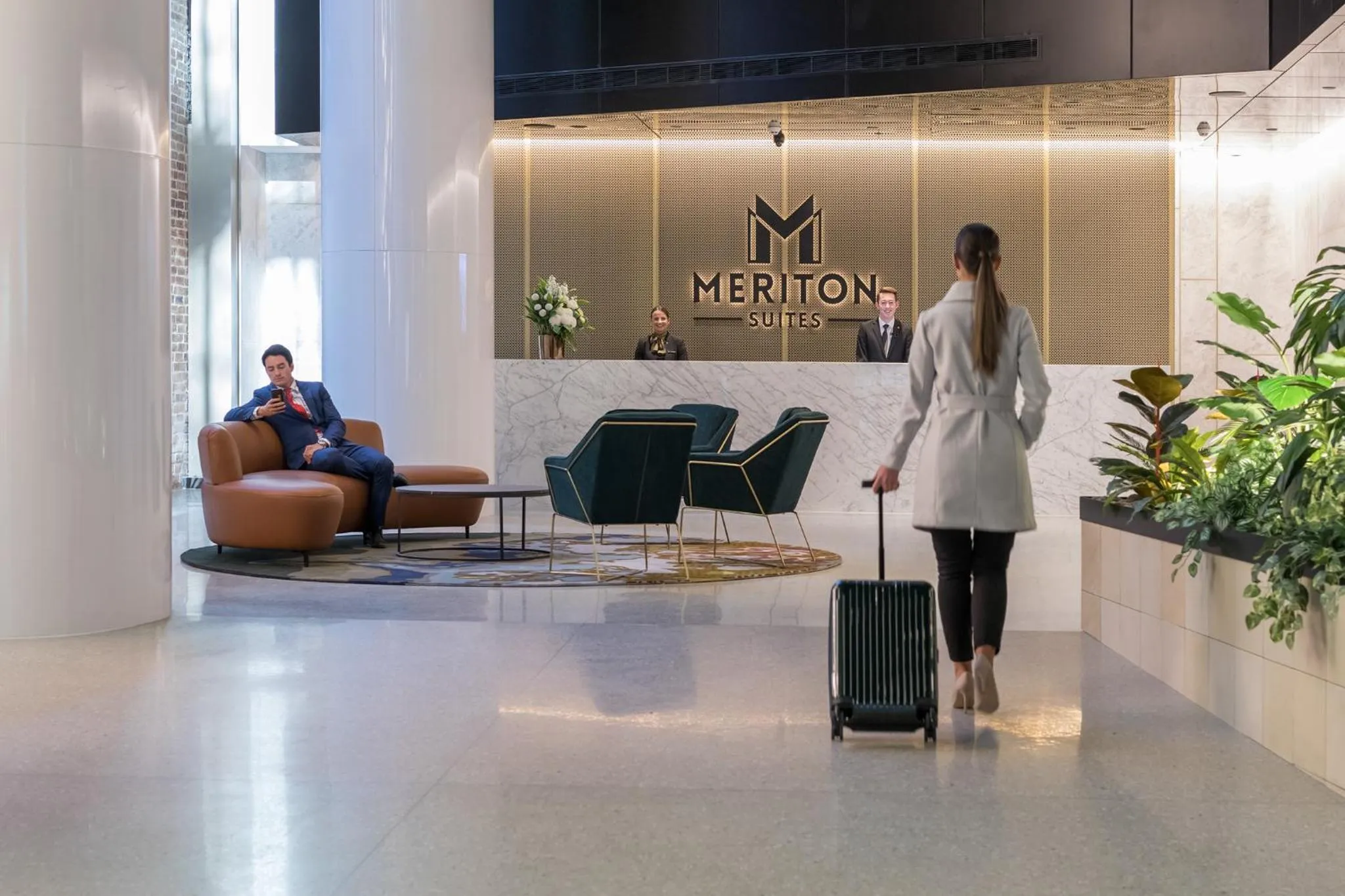 Staff in Meriton Suites Sussex Street, Sydney
