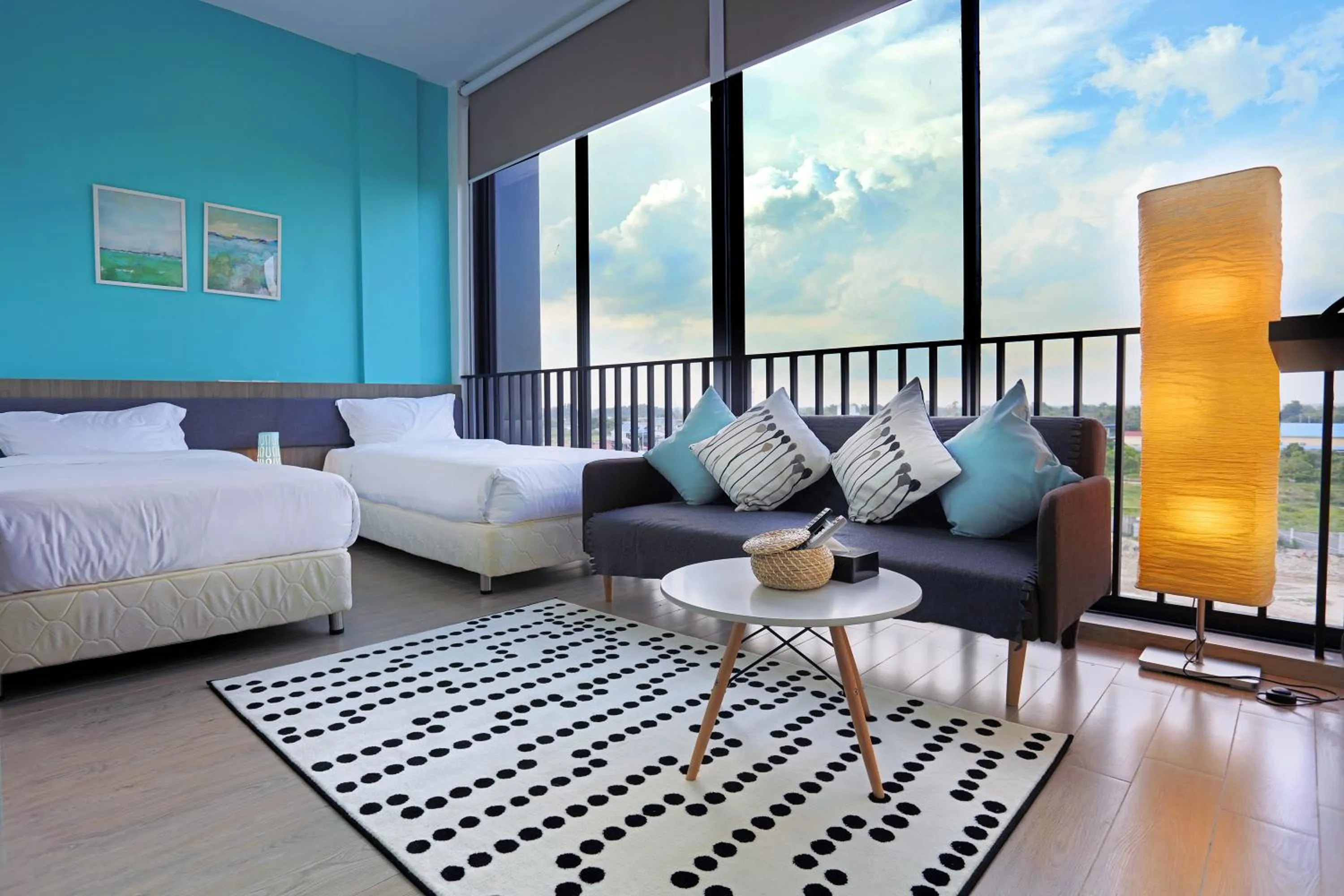 TV and multimedia, Bed in Eco Garden Residences