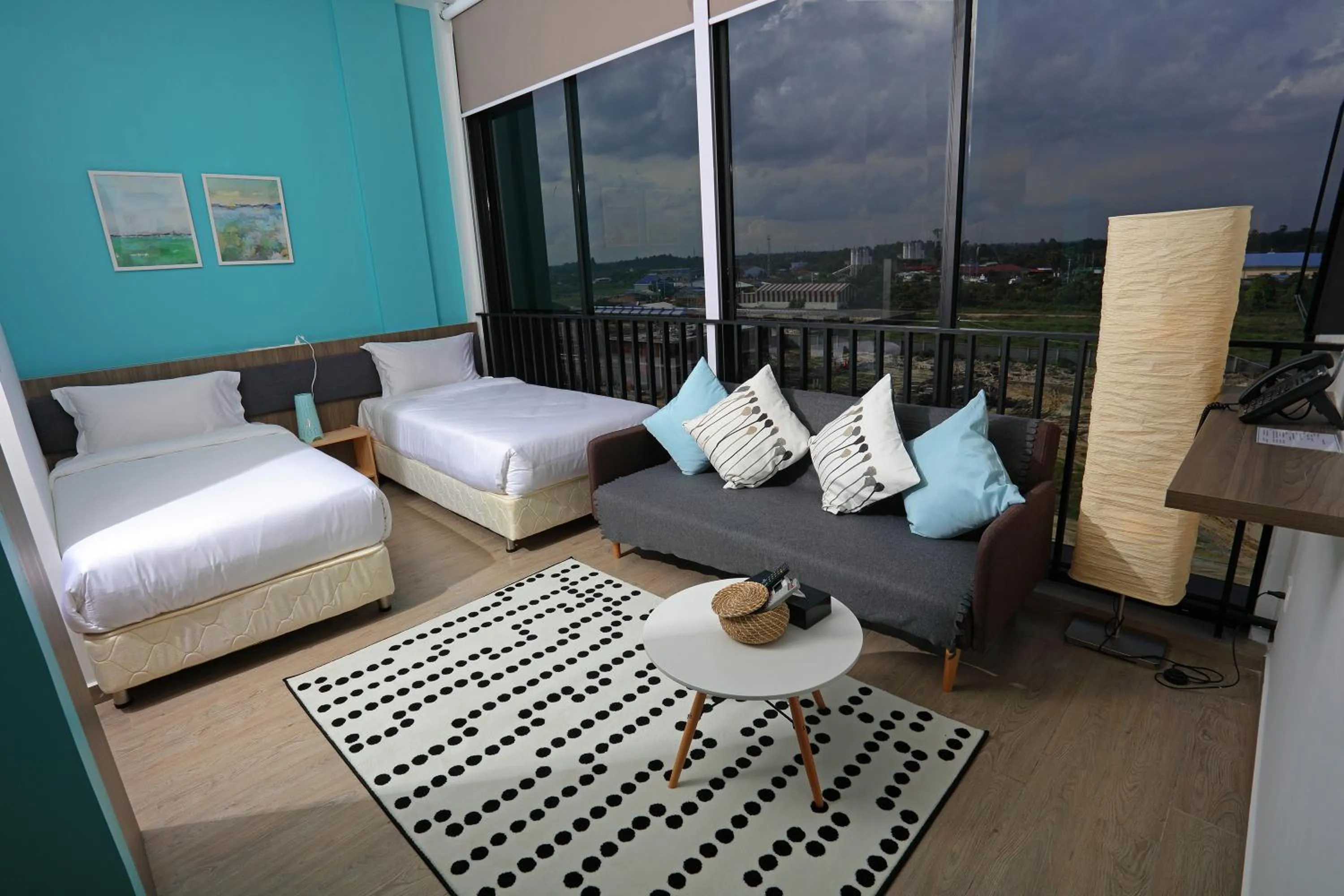 TV and multimedia, Bed in Eco Garden Residences