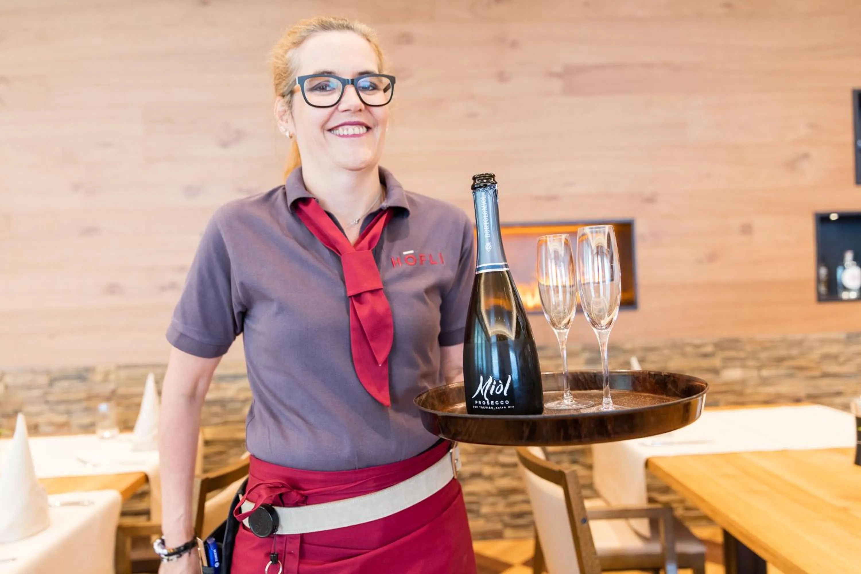 Lounge or bar in Hotel Höfli