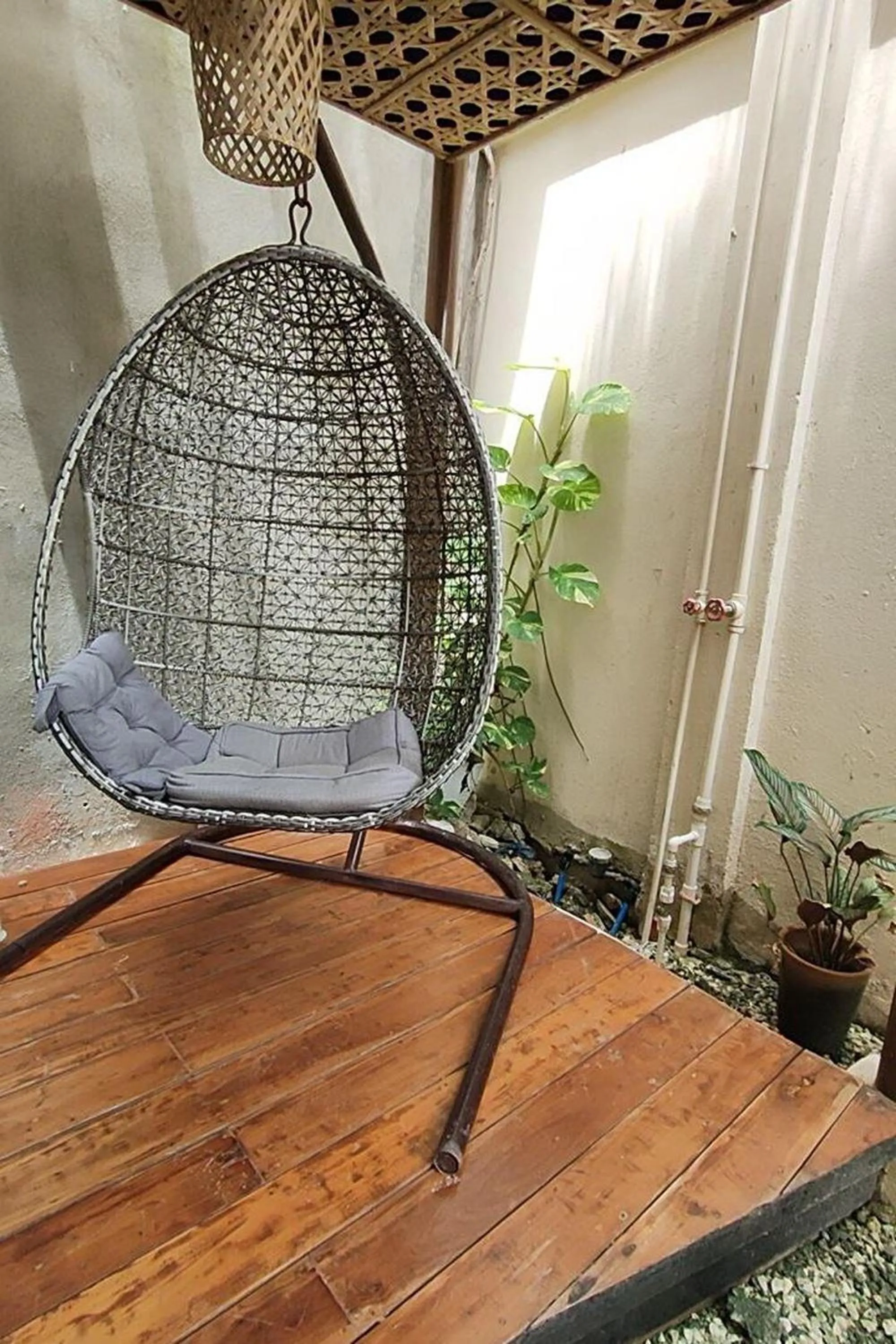 Seating area in Intoy's Place Panglao near Beach