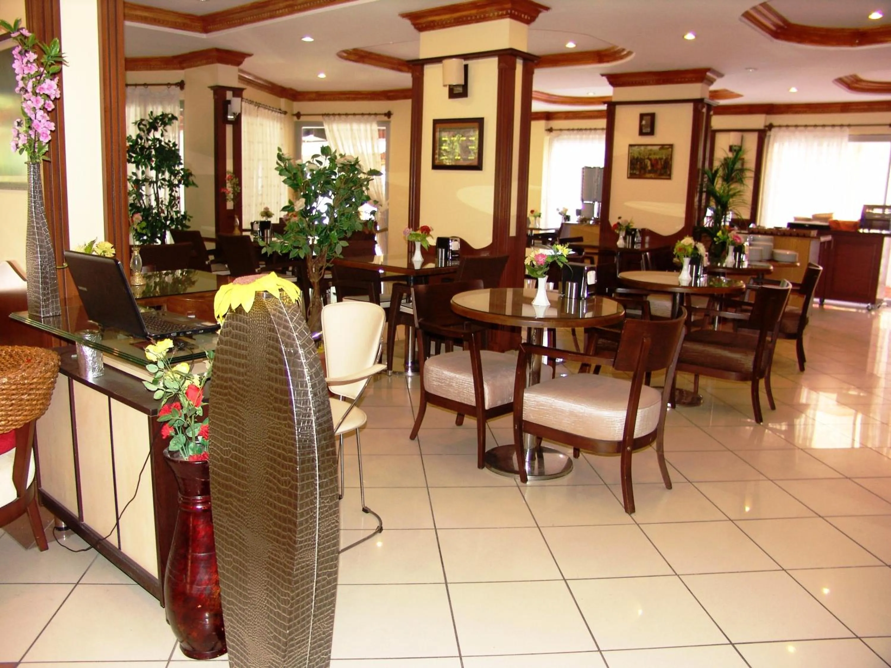 Lobby or reception in Kleopatra Ikiz Hotel