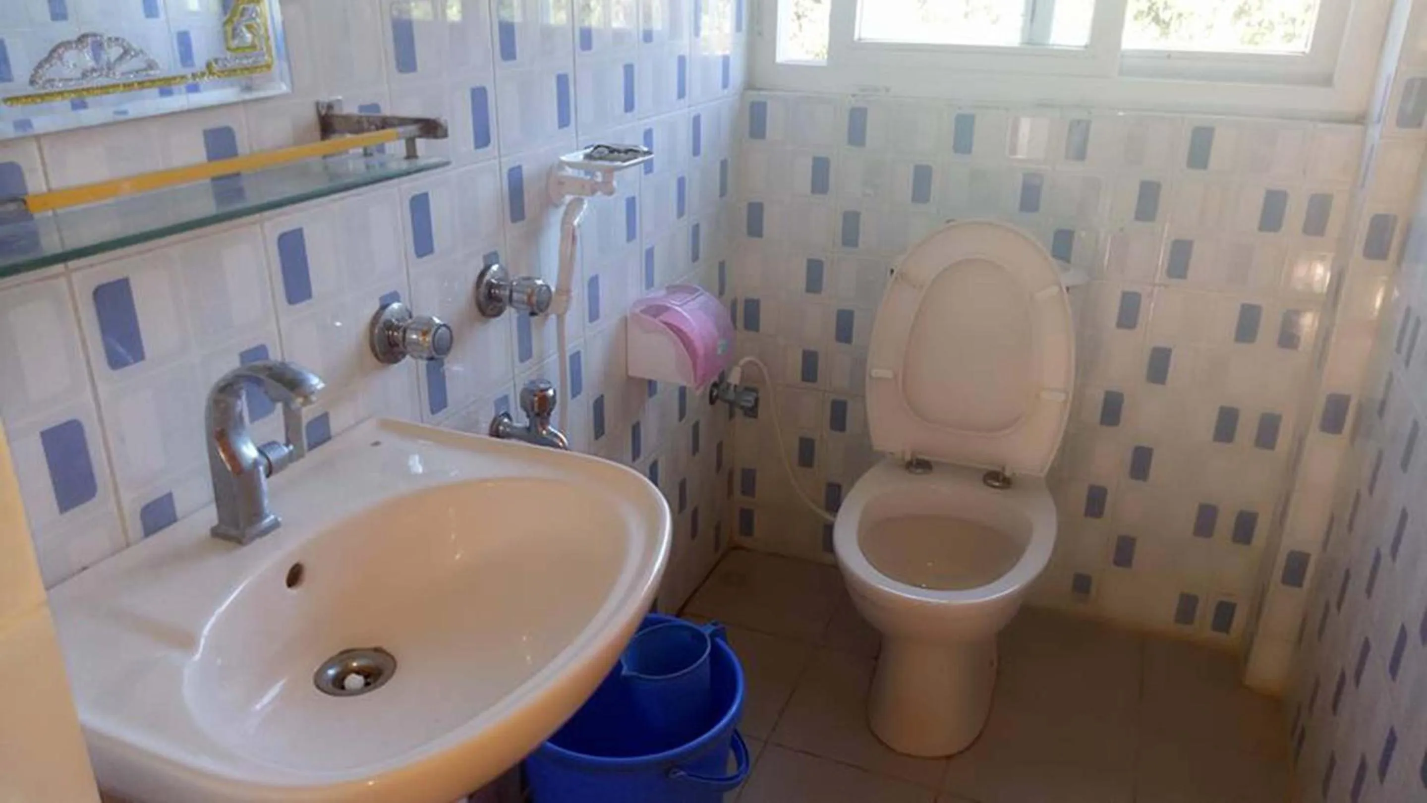 Toilet in Bono Nibash Hill Resort