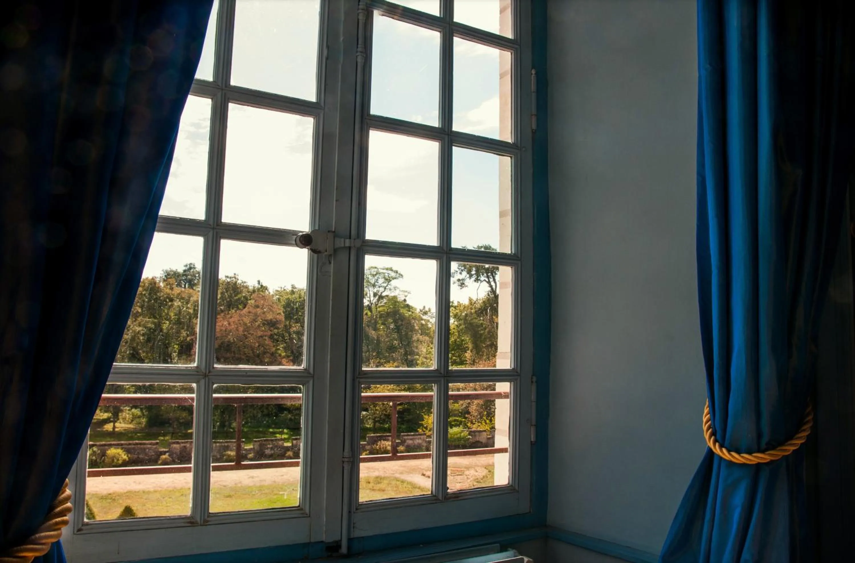 View (from property/room) in Chambres d'hôtes au Château de Gizeux