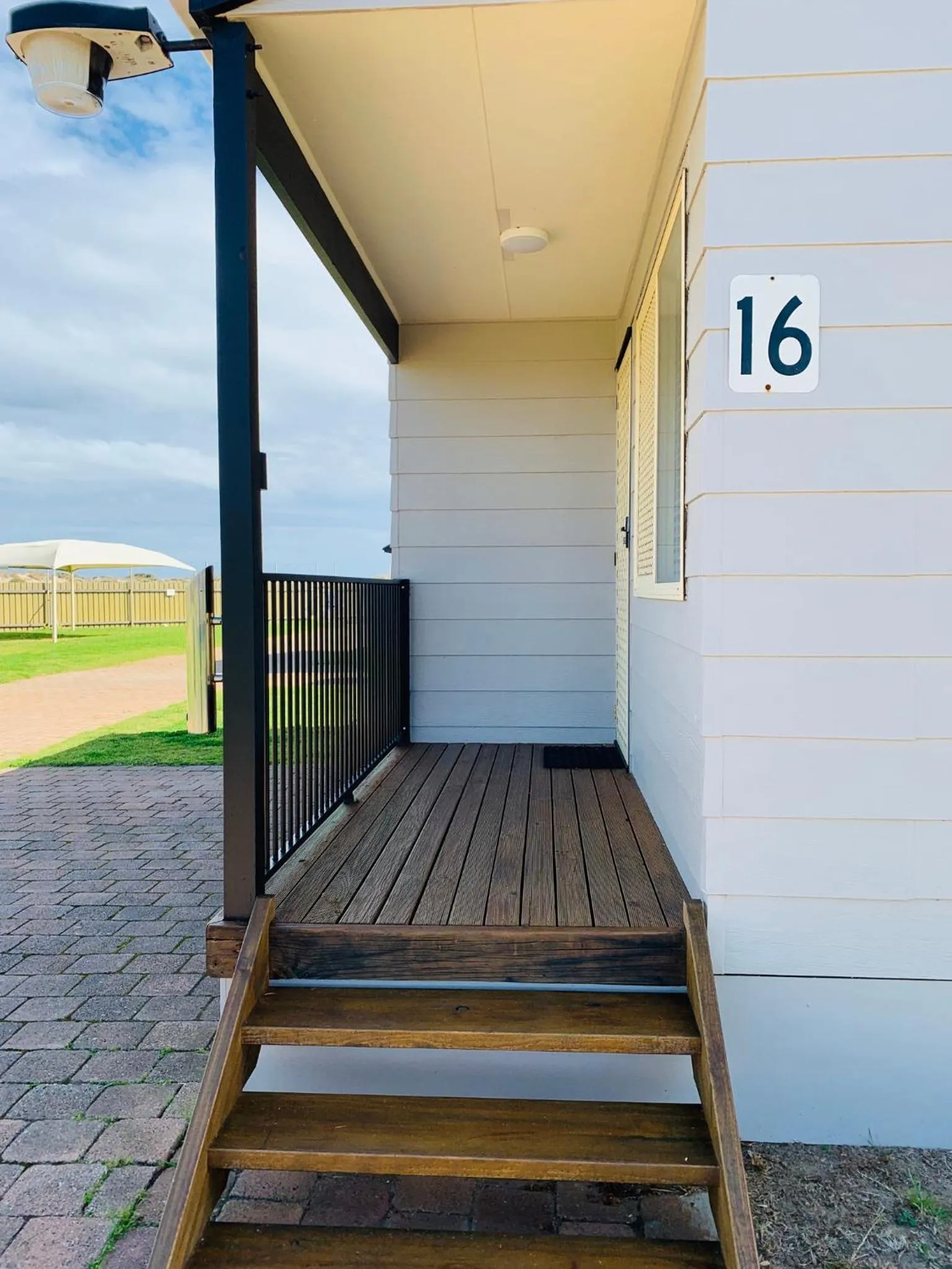 Facade/entrance in Moana Beach Tourist Park