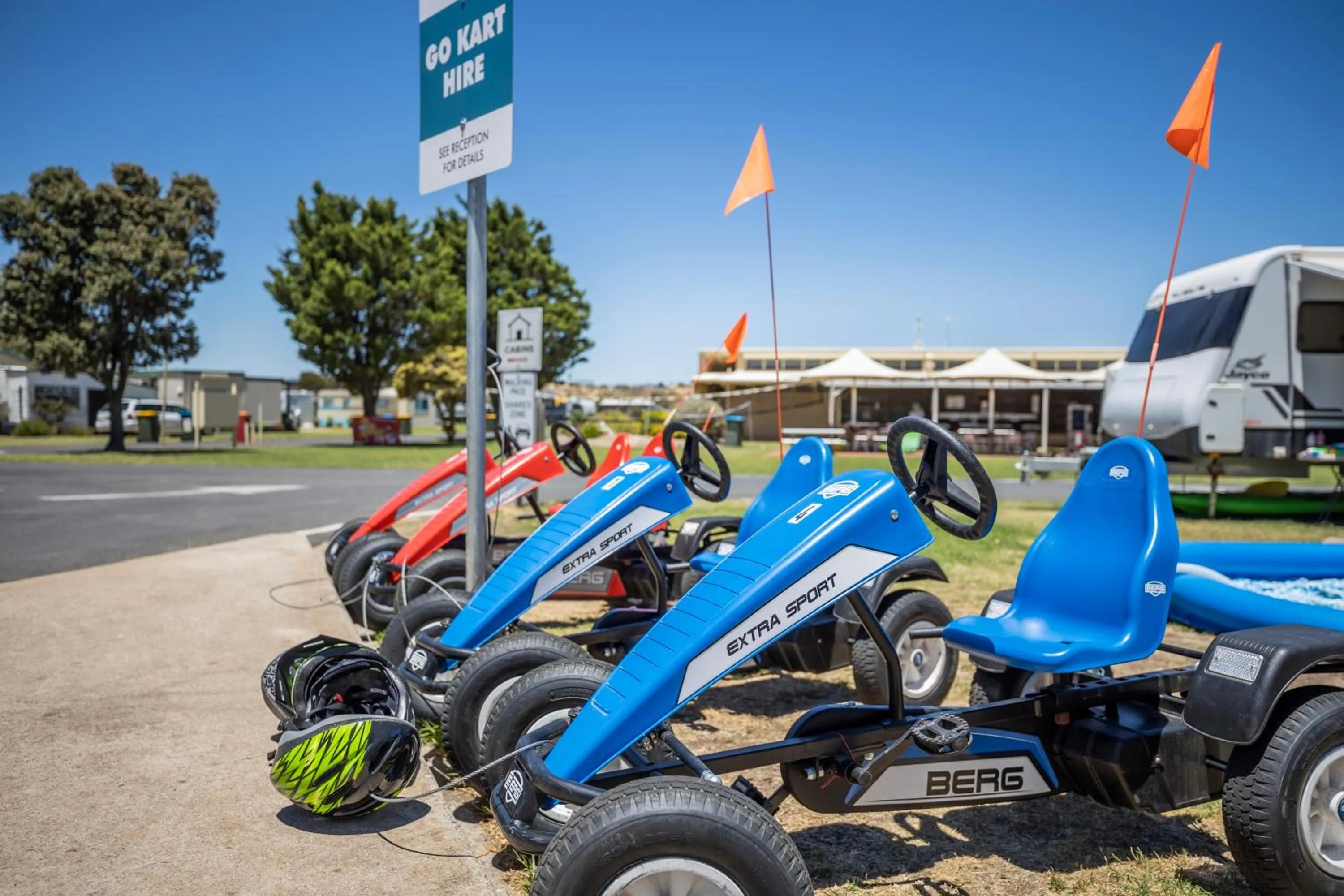 Sports in Moana Beach Tourist Park