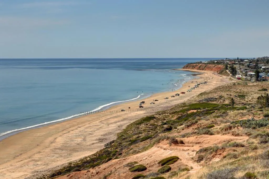Natural landscape in Moana Beach Tourist Park