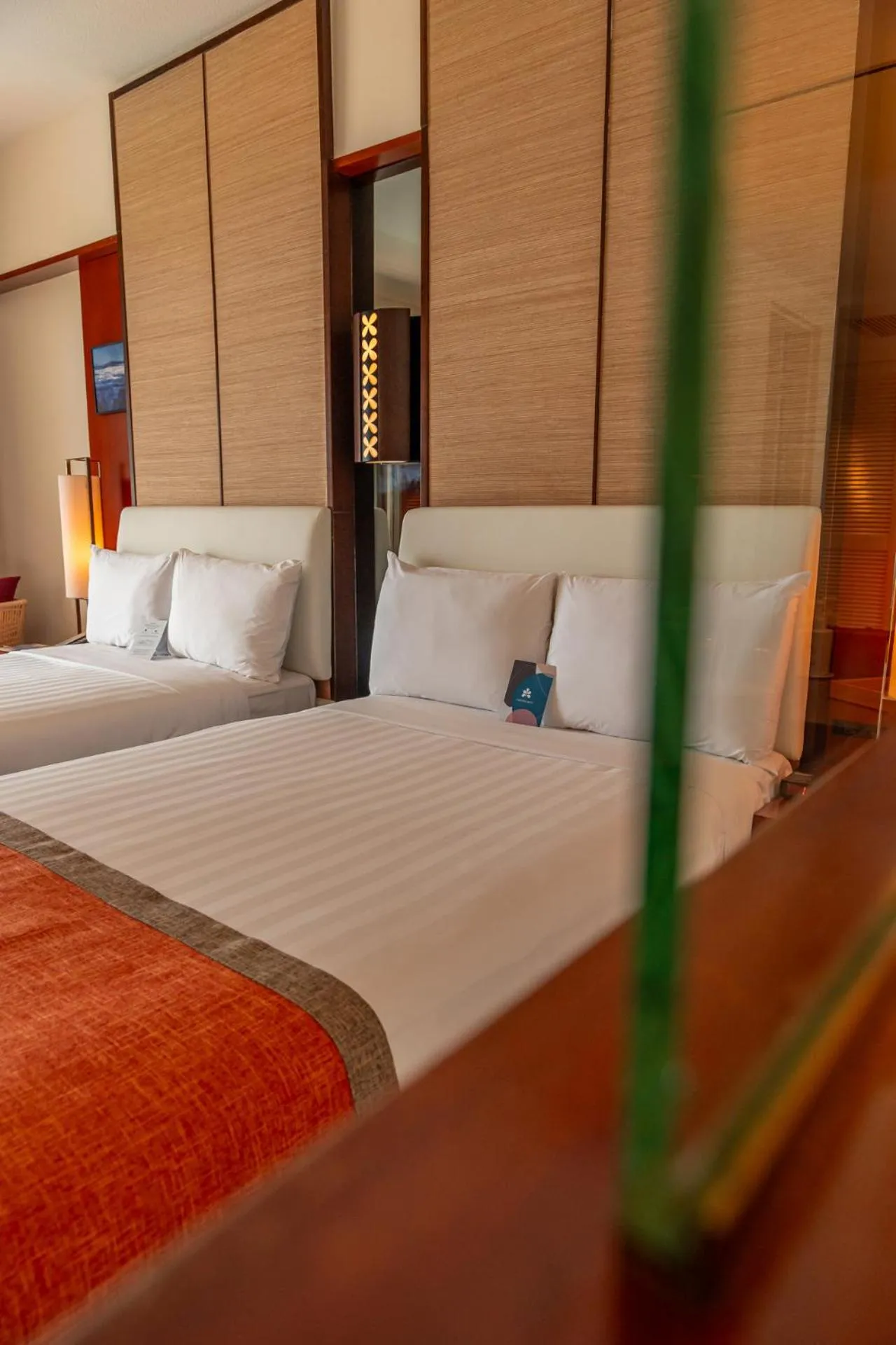 View (from property/room), Bed in Hotel Nikko Guam