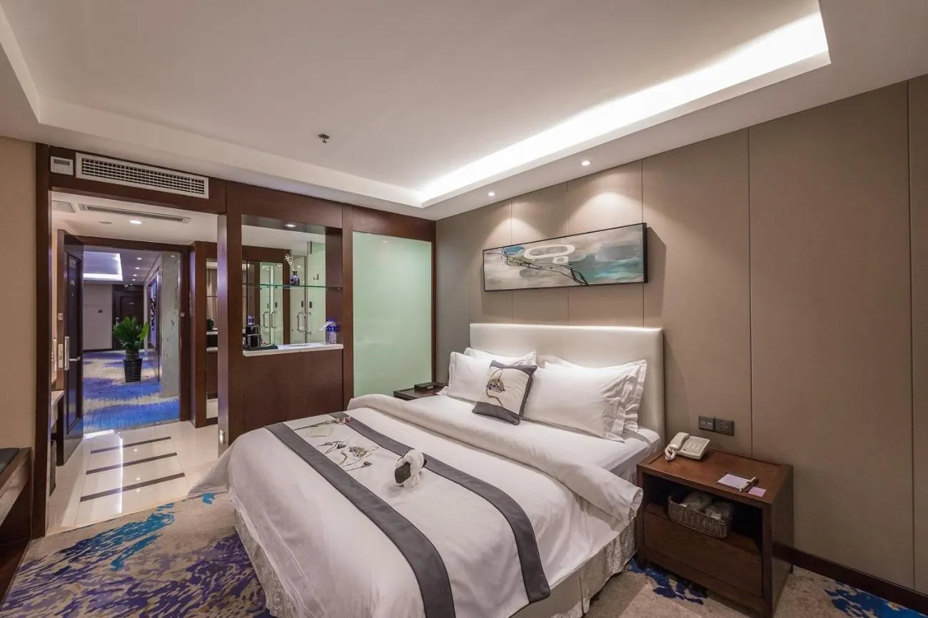 Bed in Metropolo Jinjiang Xuzhou Railway Station Suning Plaza Chudu