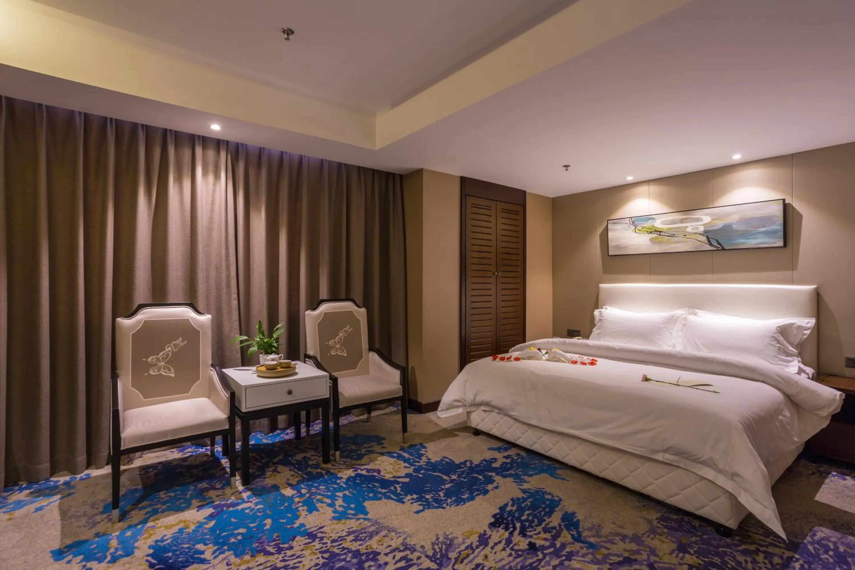 Bed in Metropolo Jinjiang Xuzhou Railway Station Suning Plaza Chudu