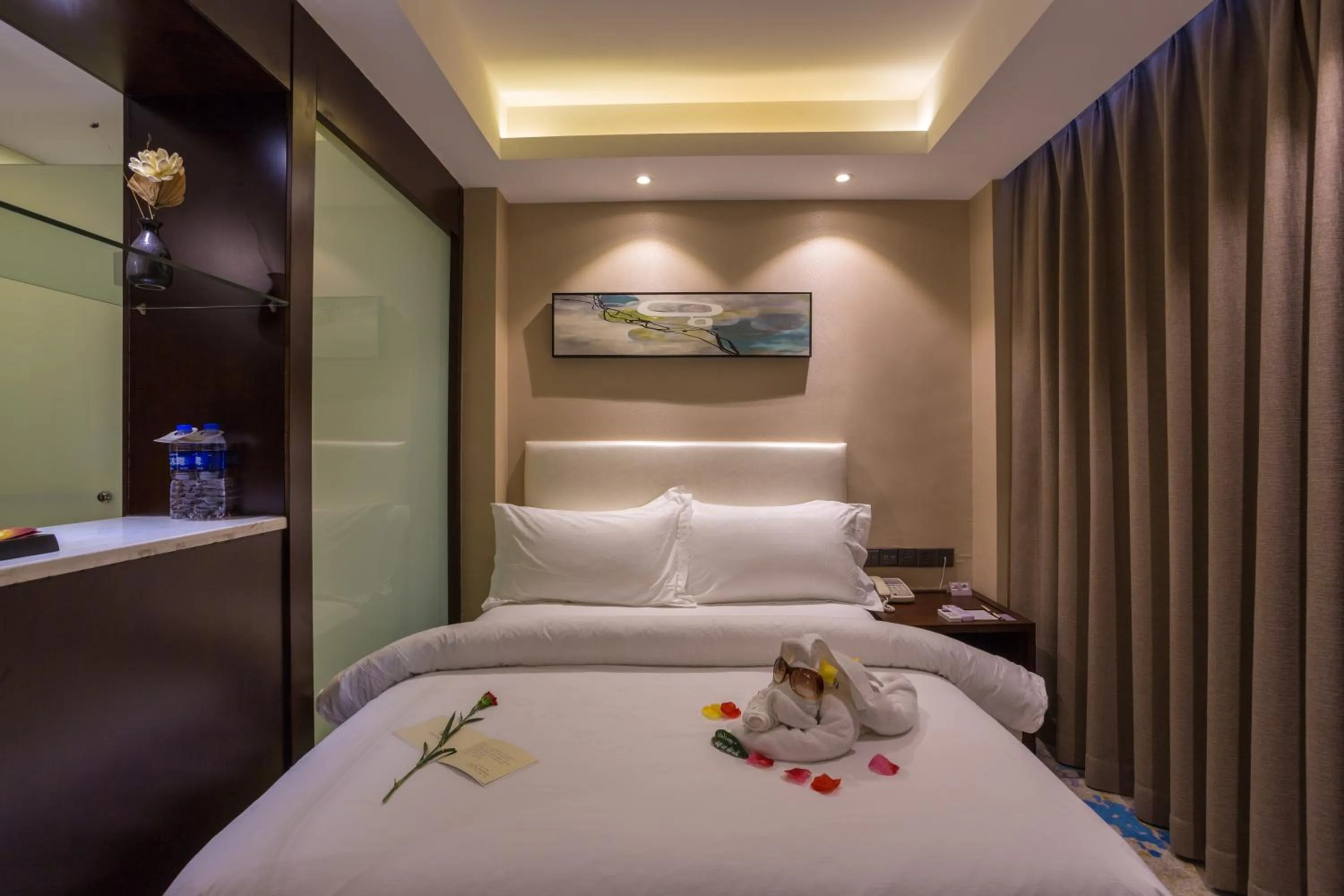 Bed in Metropolo Jinjiang Xuzhou Railway Station Suning Plaza Chudu