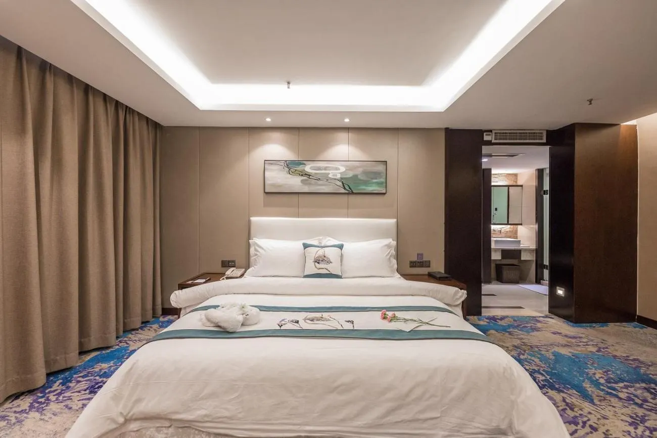 Bed in Metropolo Jinjiang Xuzhou Railway Station Suning Plaza Chudu