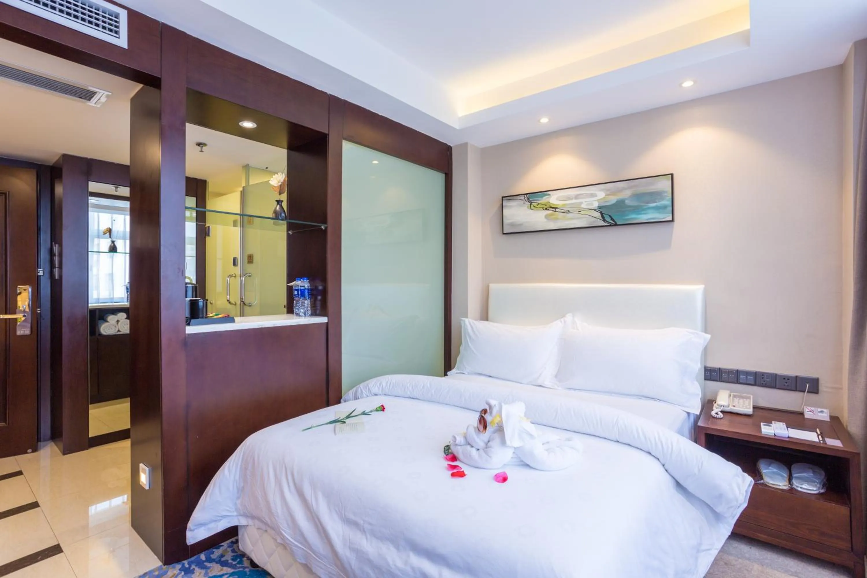 Bed in Metropolo Jinjiang Xuzhou Railway Station Suning Plaza Chudu