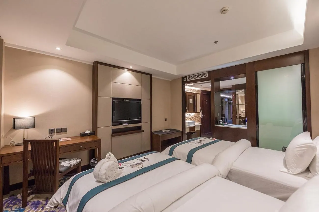 Bed in Metropolo Jinjiang Xuzhou Railway Station Suning Plaza Chudu