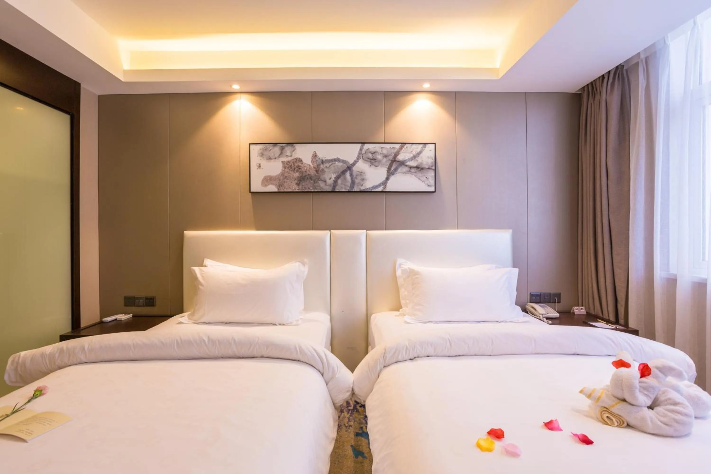 Bed in Metropolo Jinjiang Xuzhou Railway Station Suning Plaza Chudu