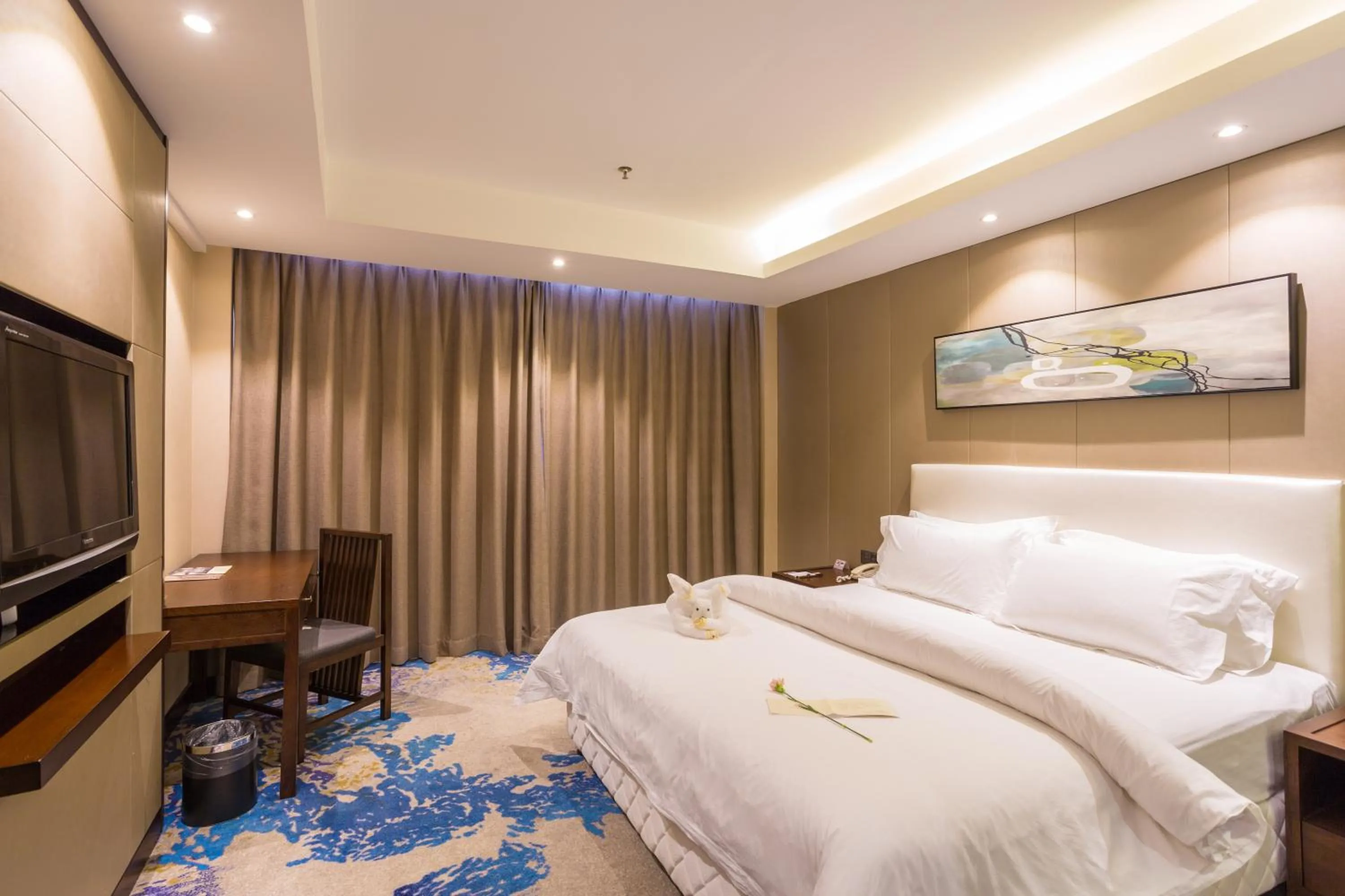 Bed in Metropolo Jinjiang Xuzhou Railway Station Suning Plaza Chudu
