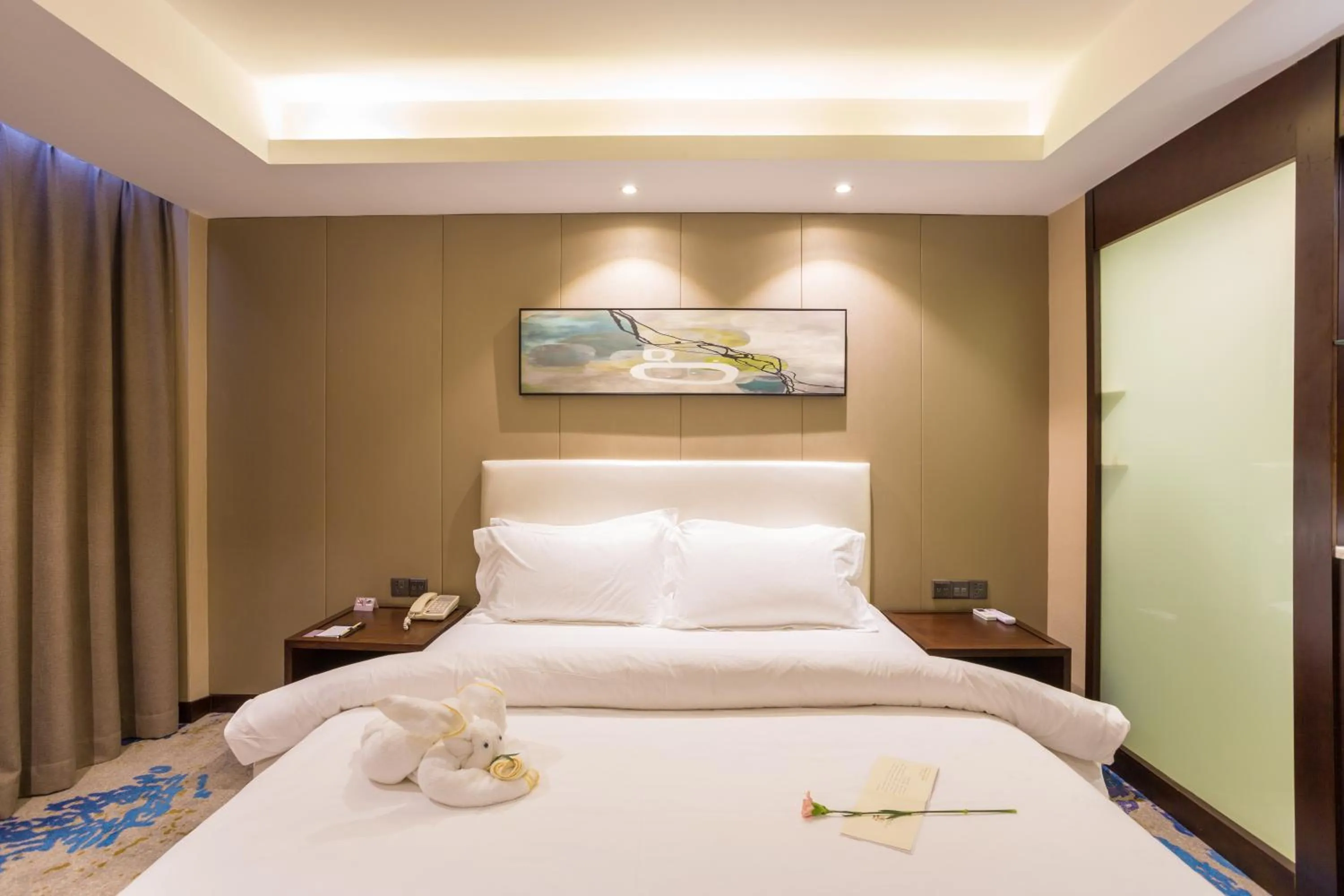 Bed in Metropolo Jinjiang Xuzhou Railway Station Suning Plaza Chudu