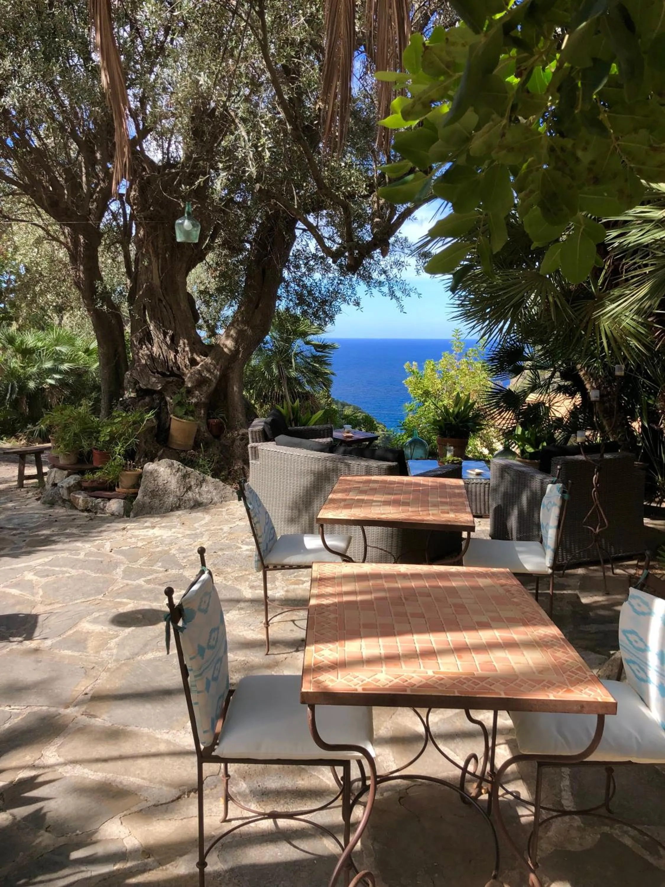 Patio in Sa Plana Petit Hotel