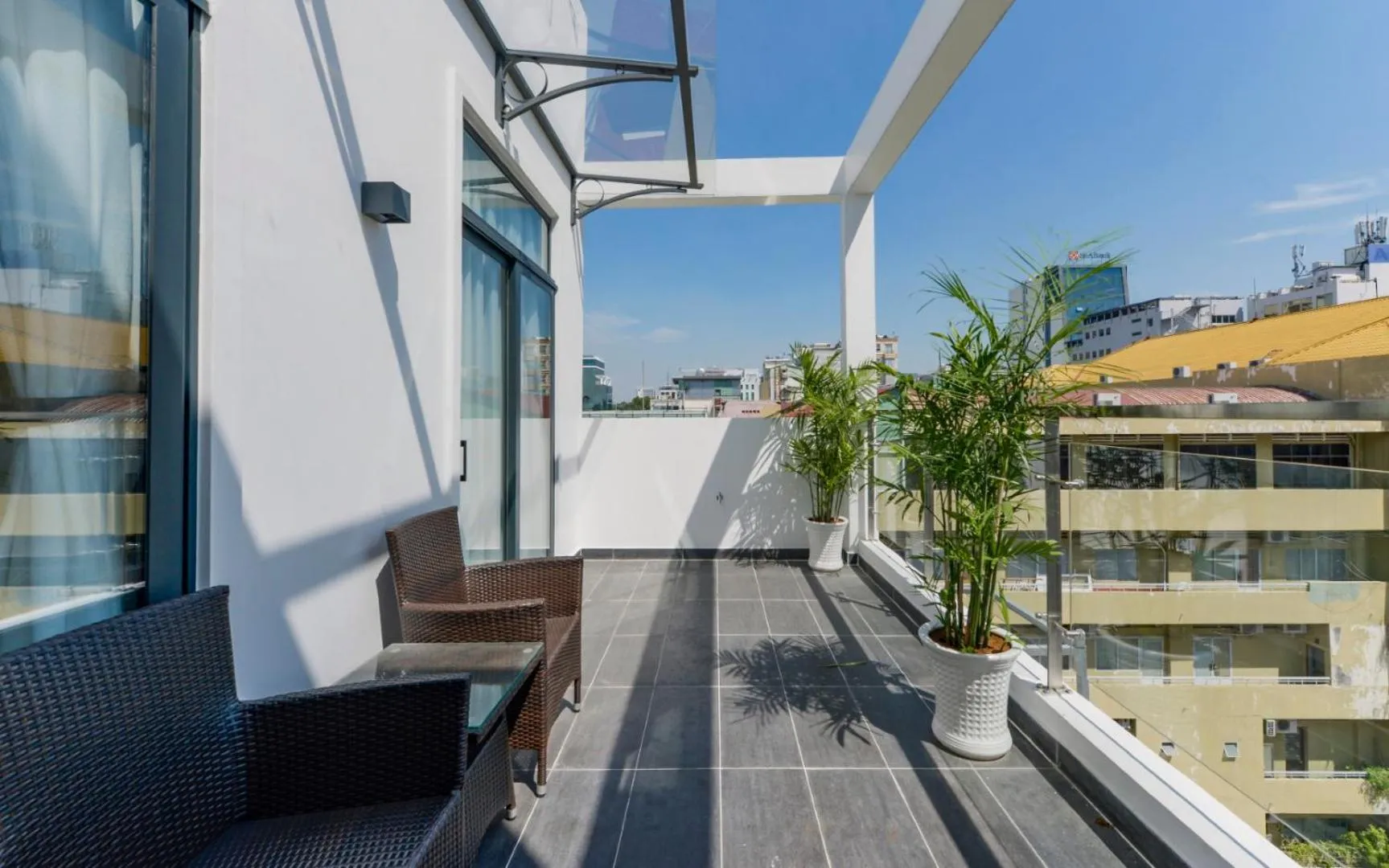 Balcony/Terrace in Aurora Serviced Apartments