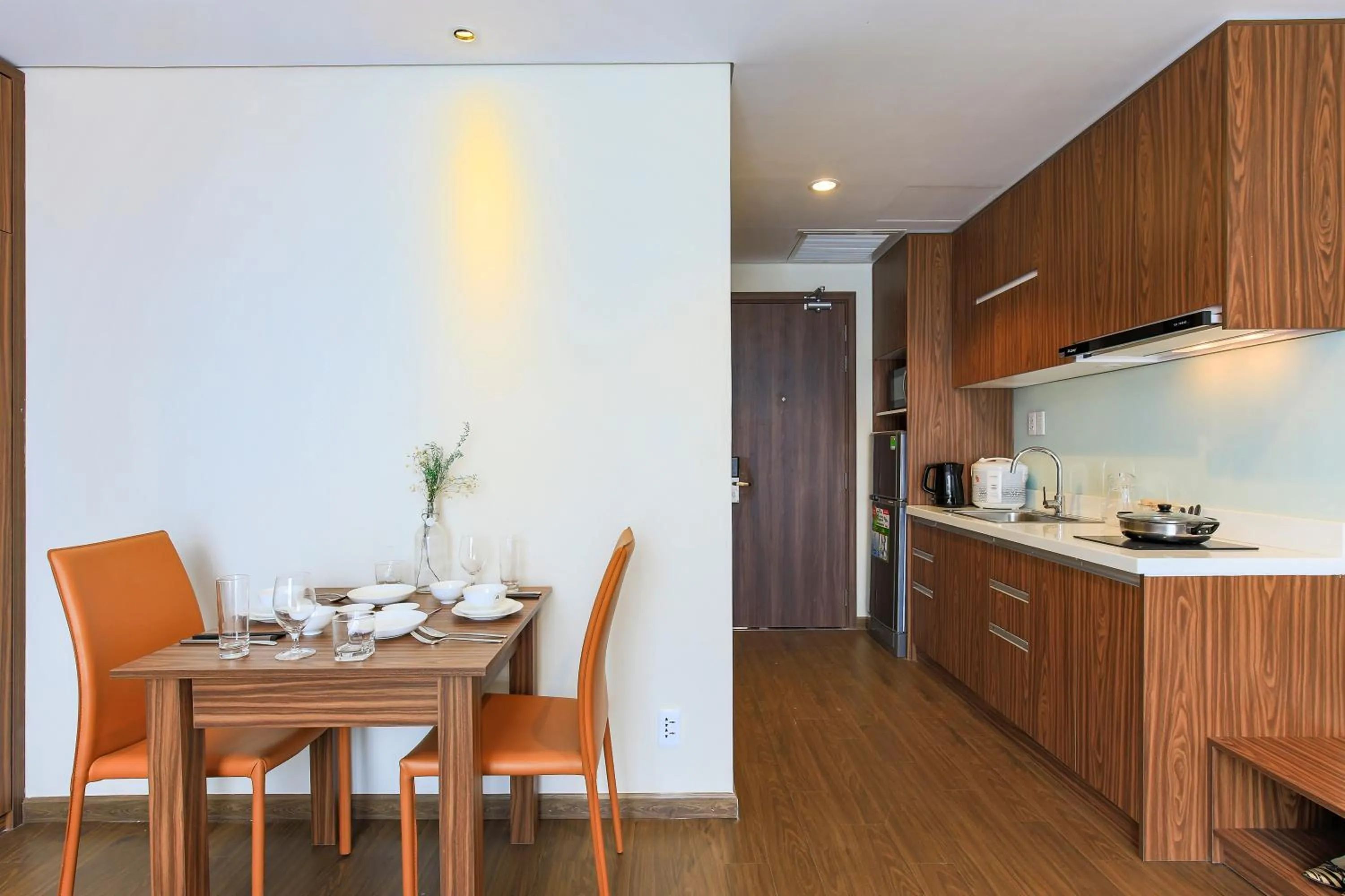 Coffee/tea facilities in Aurora Serviced Apartments