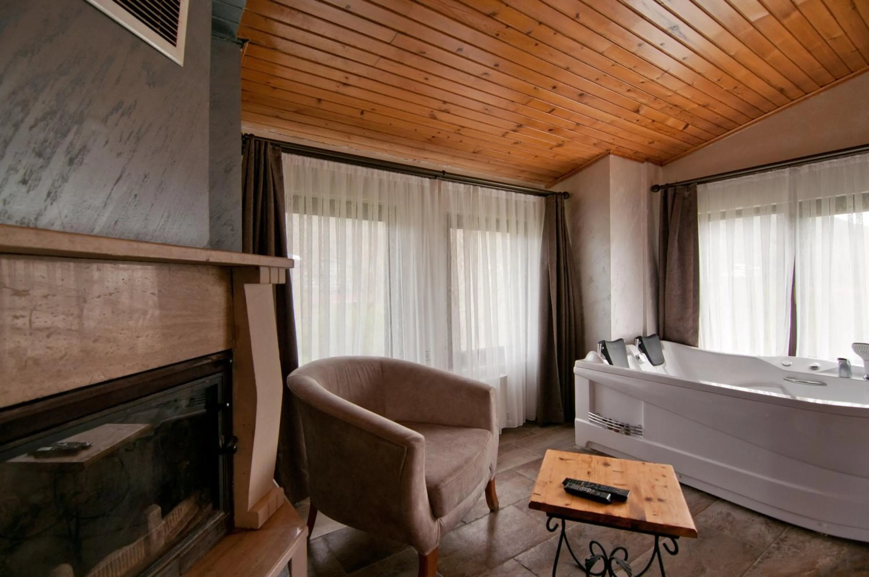 Seating area in Agva Gizemli Nehir Hotel