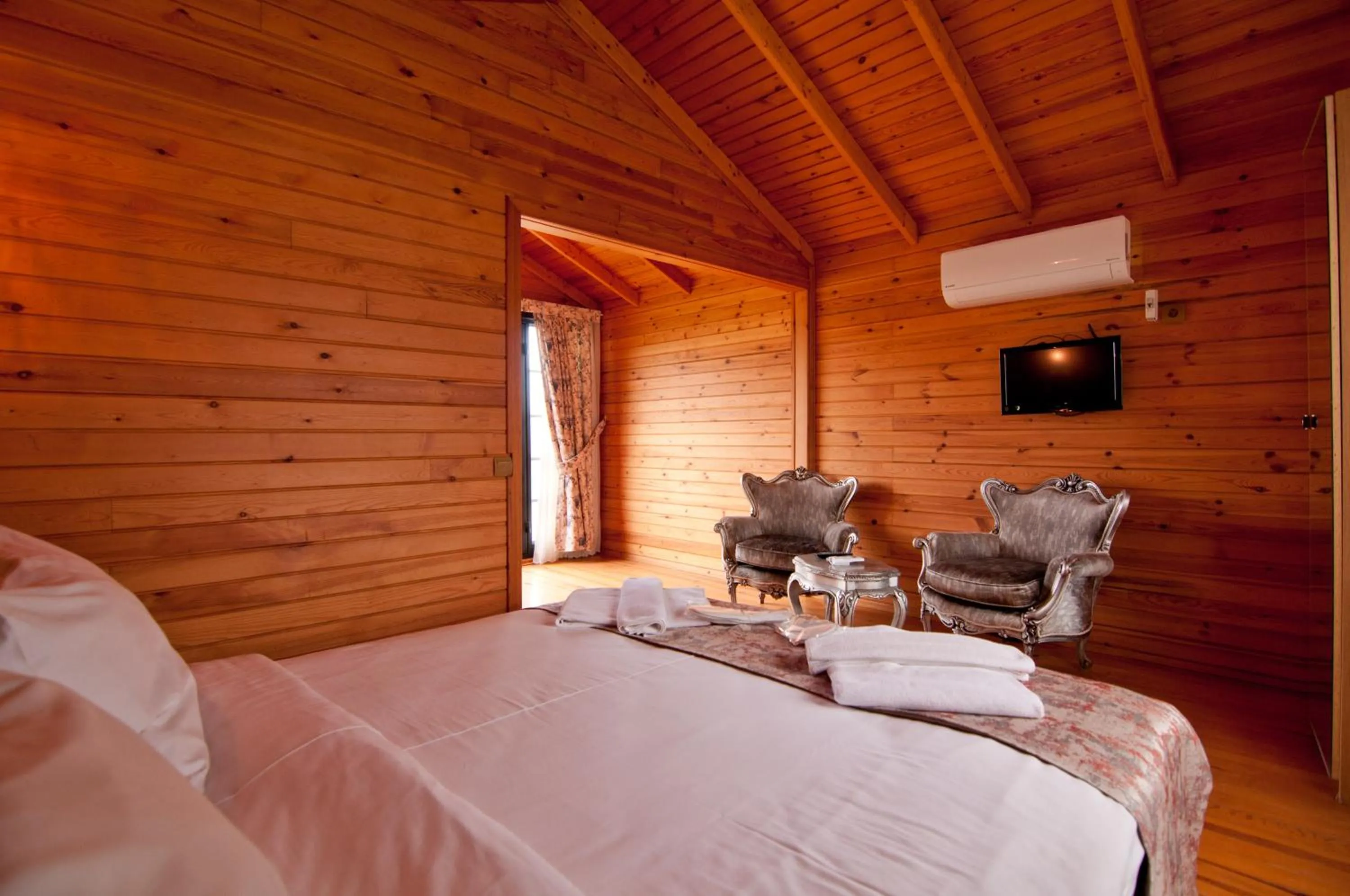 Bed in Agva Gizemli Nehir Hotel