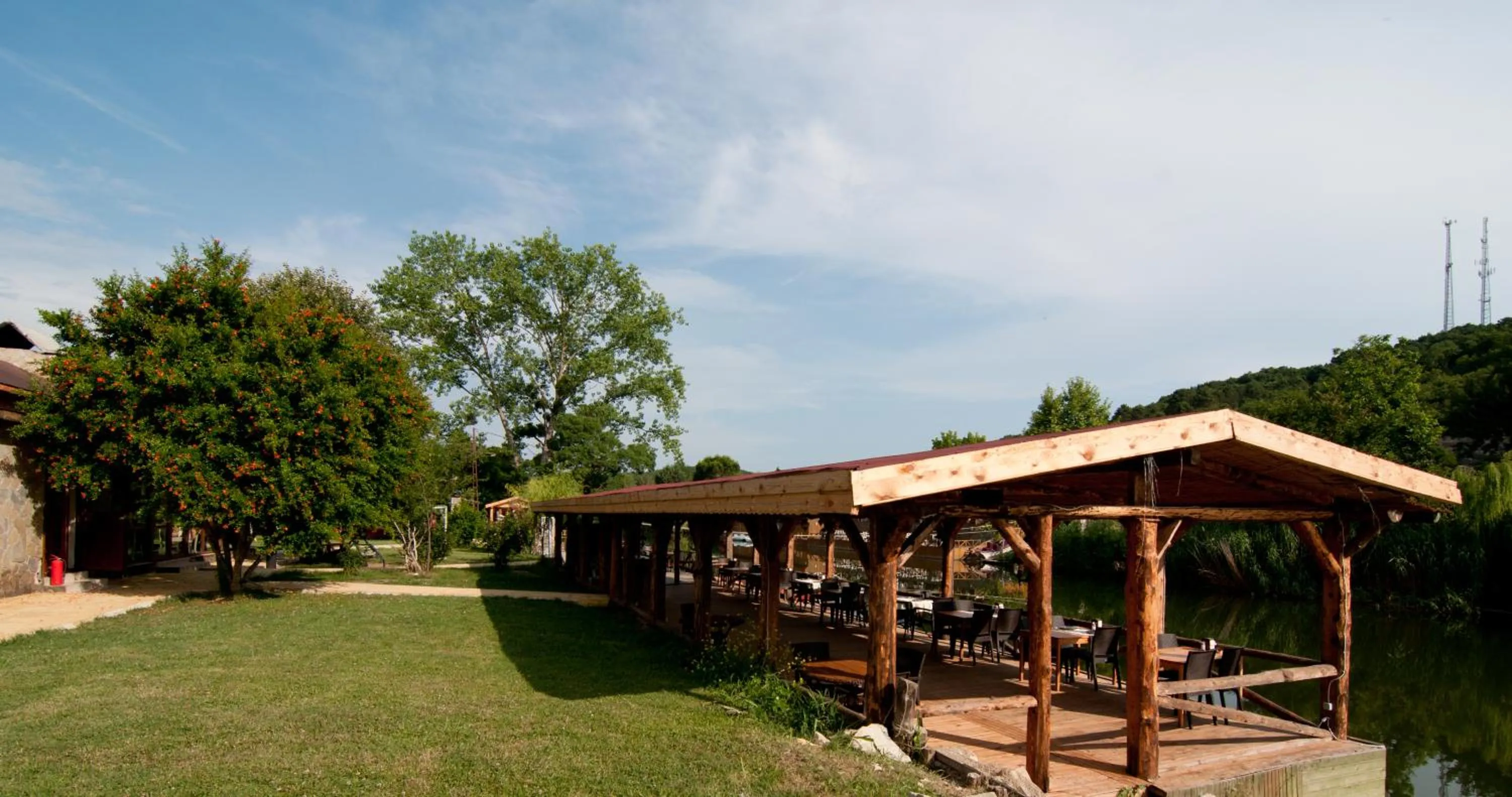 Patio in Agva Gizemli Nehir Hotel