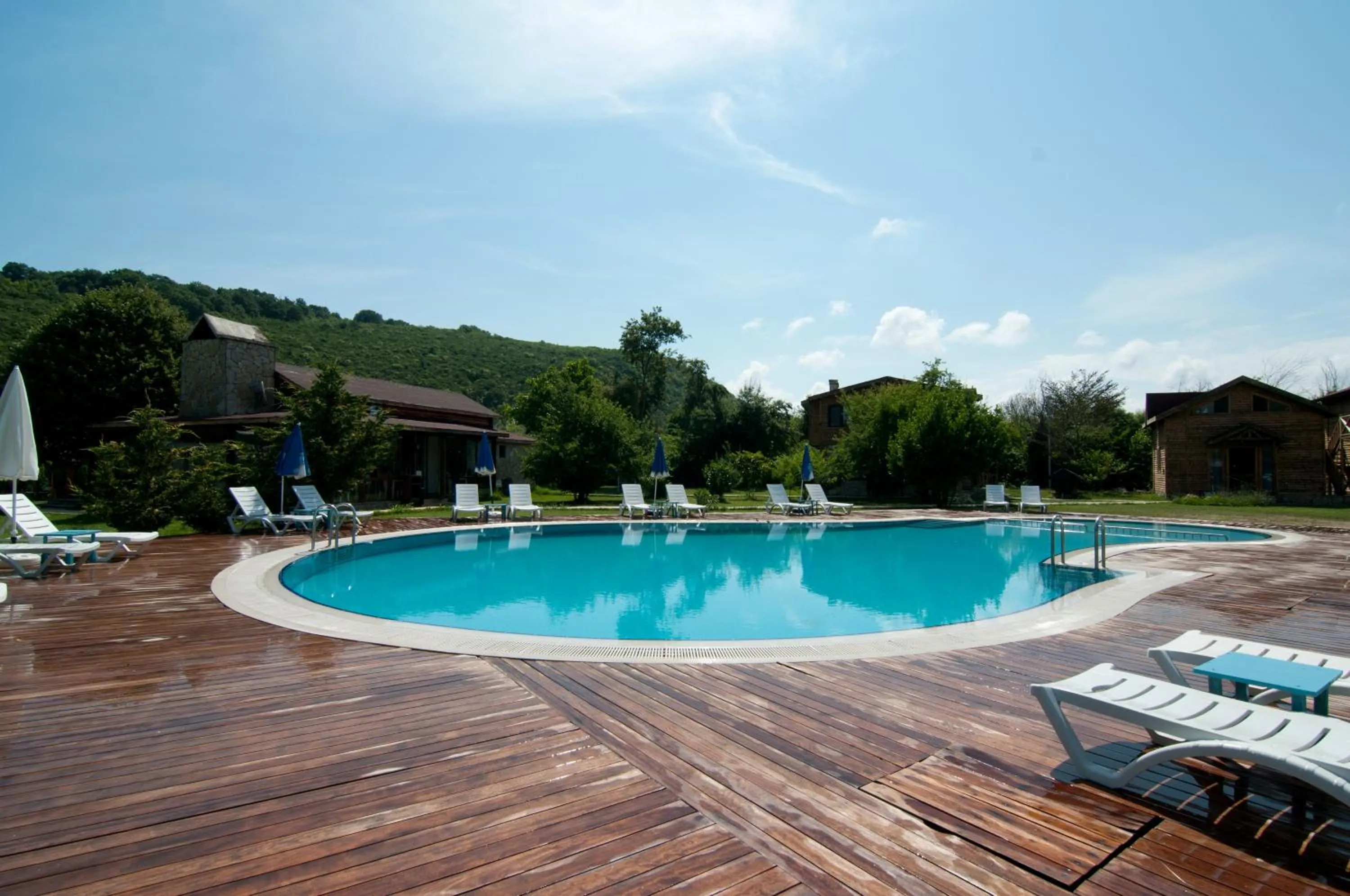 Swimming pool in Agva Gizemli Nehir Hotel