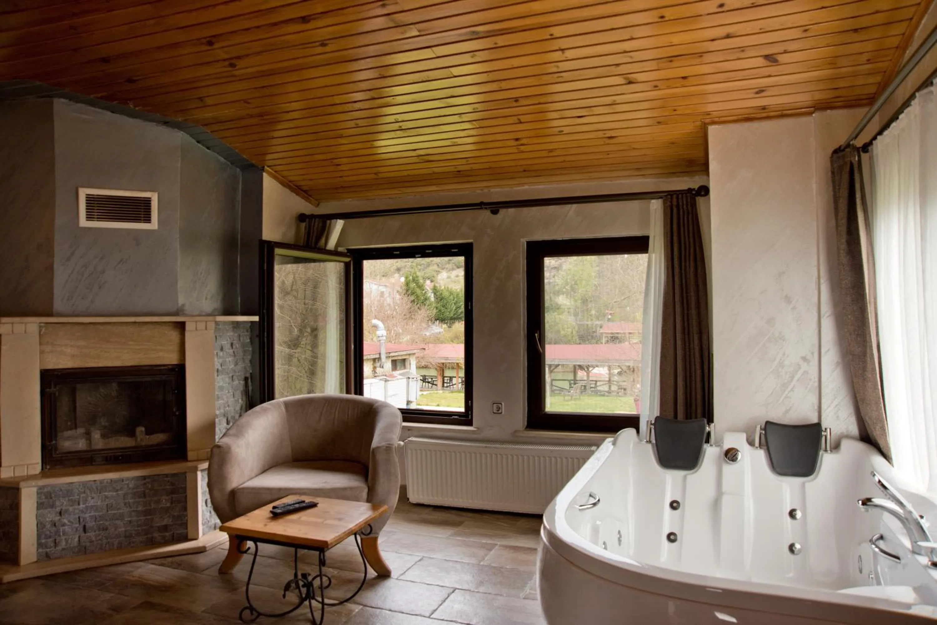 Living room in Agva Gizemli Nehir Hotel