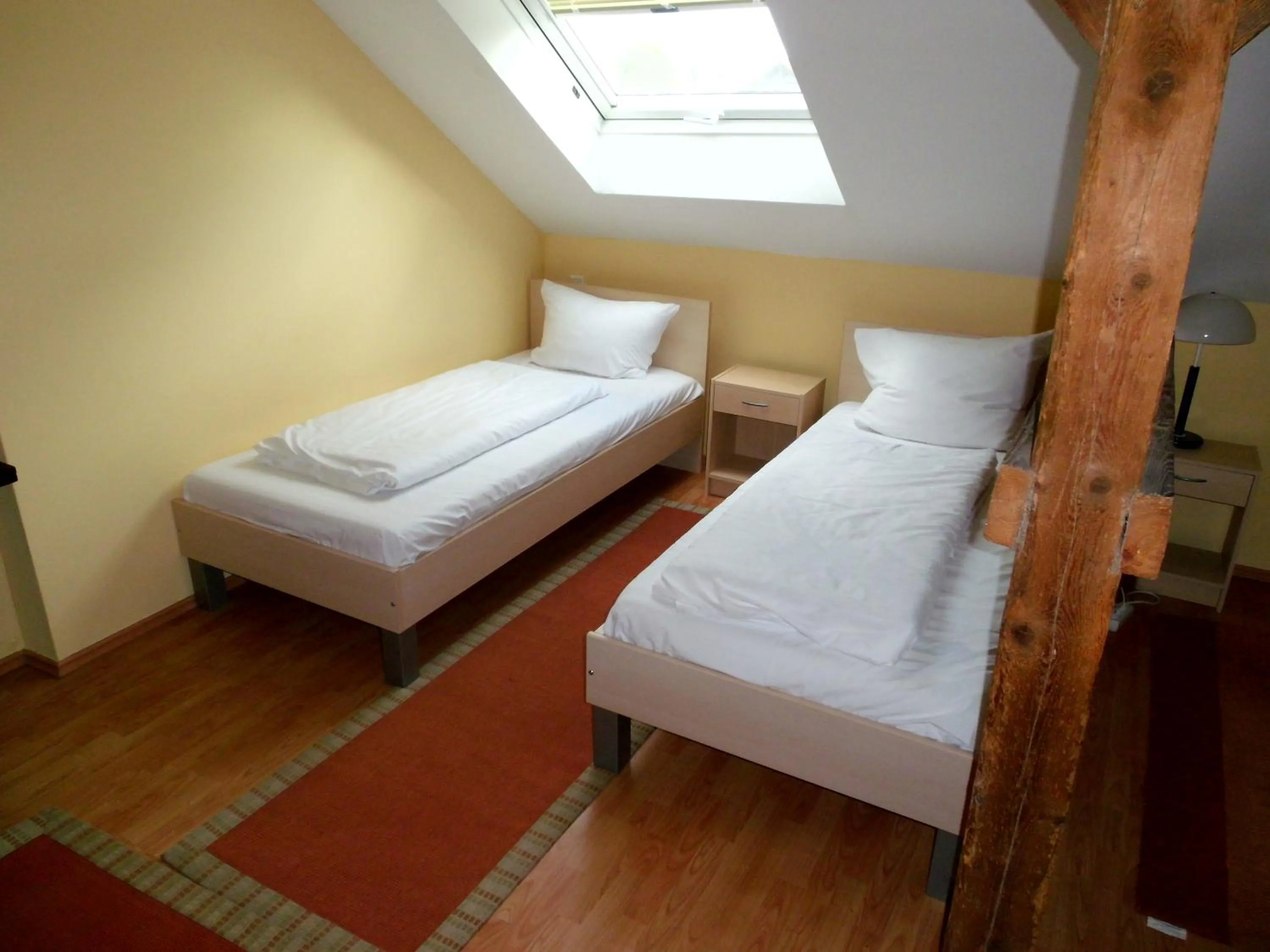 Decorative detail, Bed in HAHNE'S Hotel and Boarding