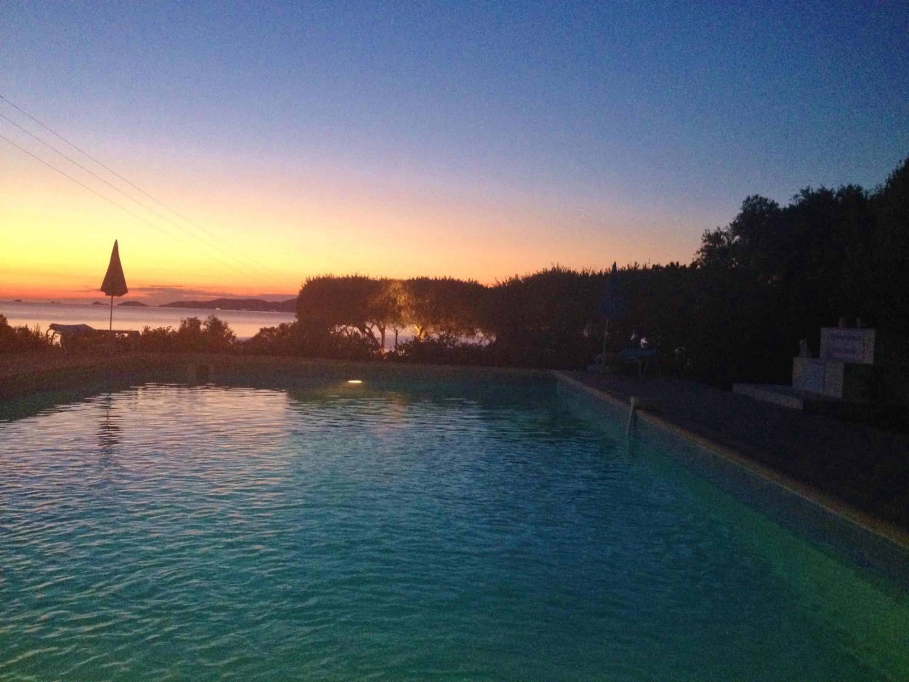 Swimming pool in Hotel Celine
