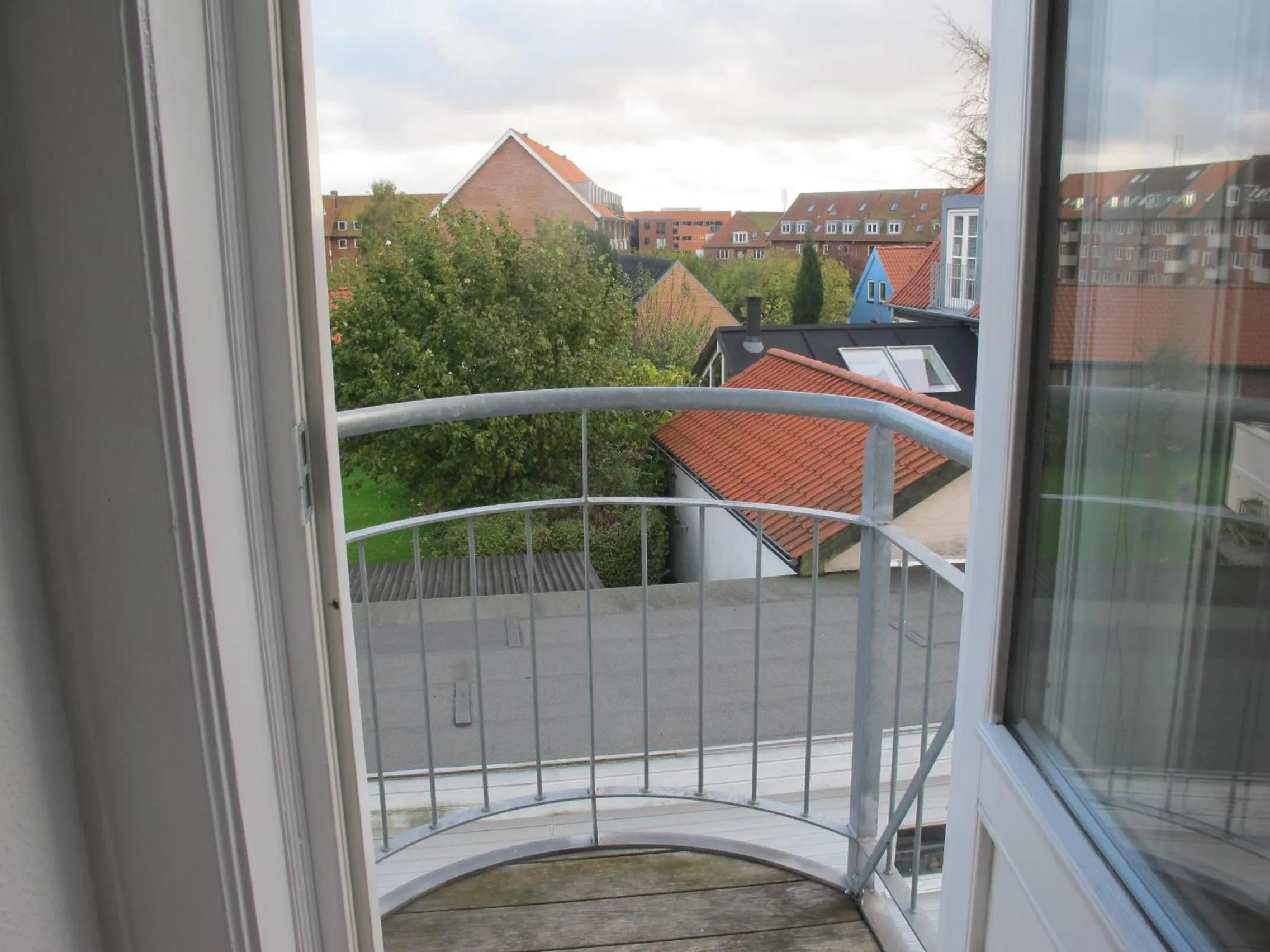 Balcony/Terrace in Guesthouse Sharon Aarhus