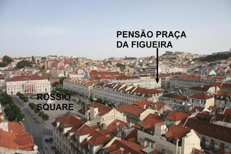 Bird's eye view in Pensao Praca Da Figueira