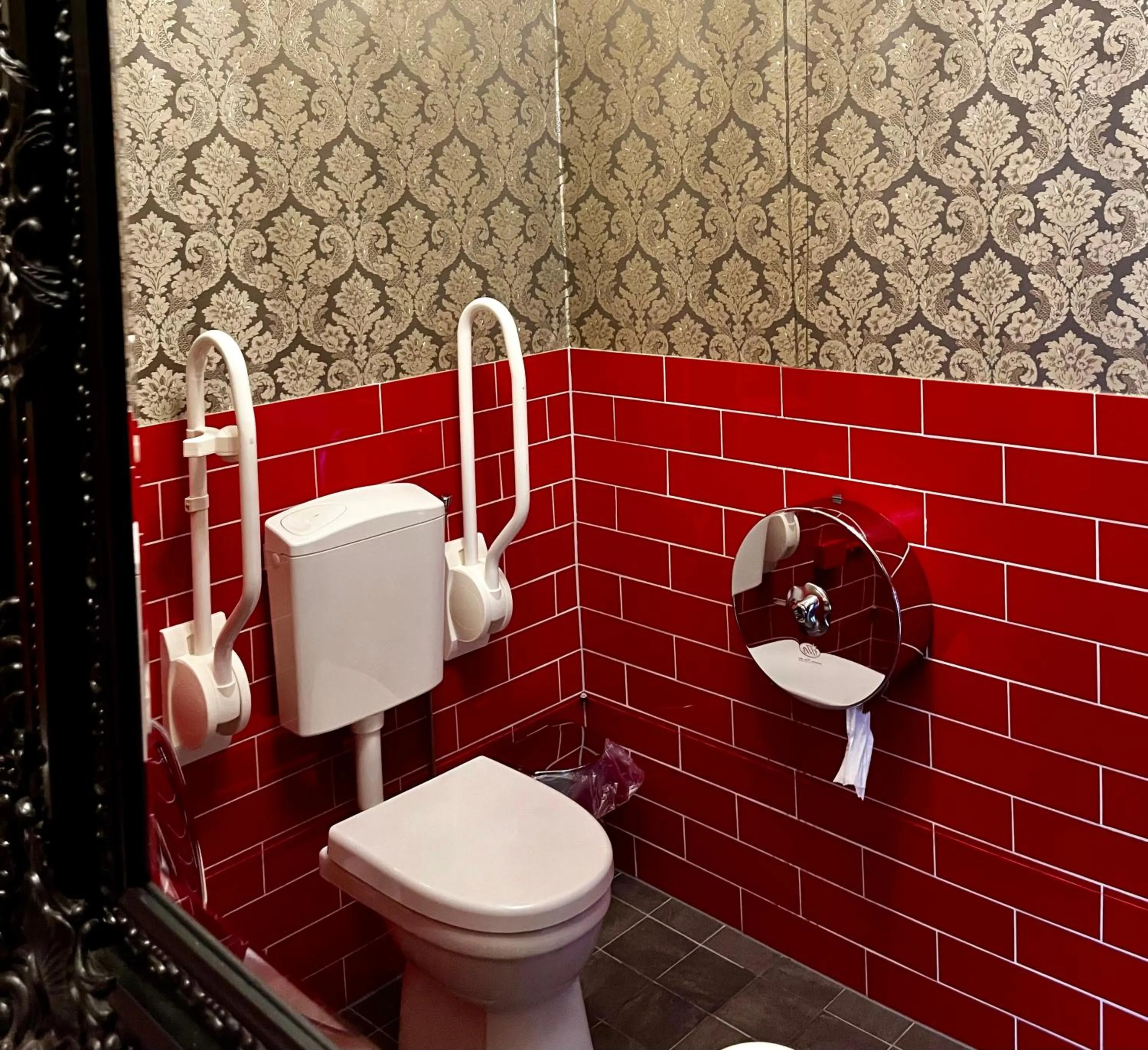 Toilet in Hotel De Roode Leeuw Terborg