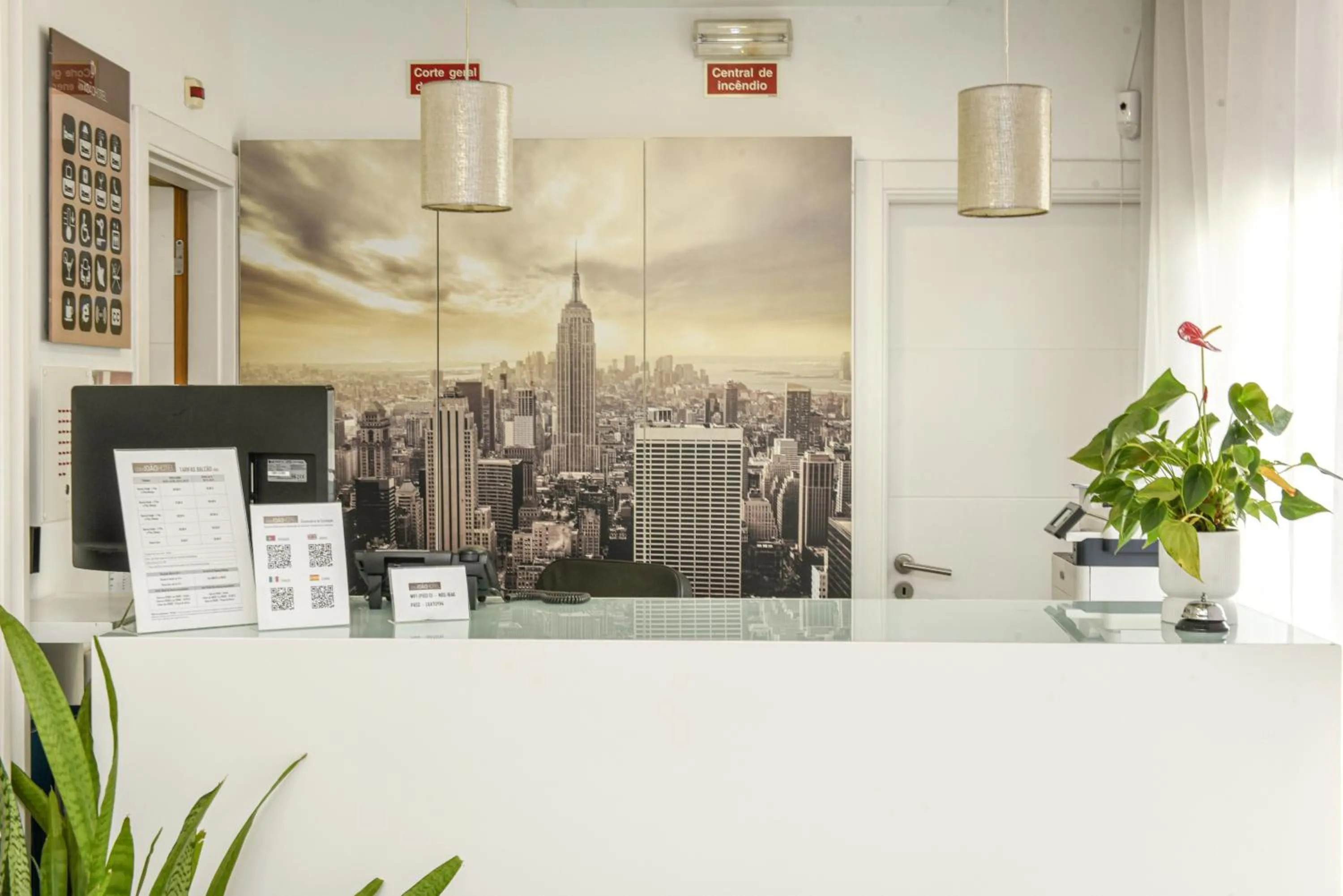 Lobby or reception in Dom Joao Hotel