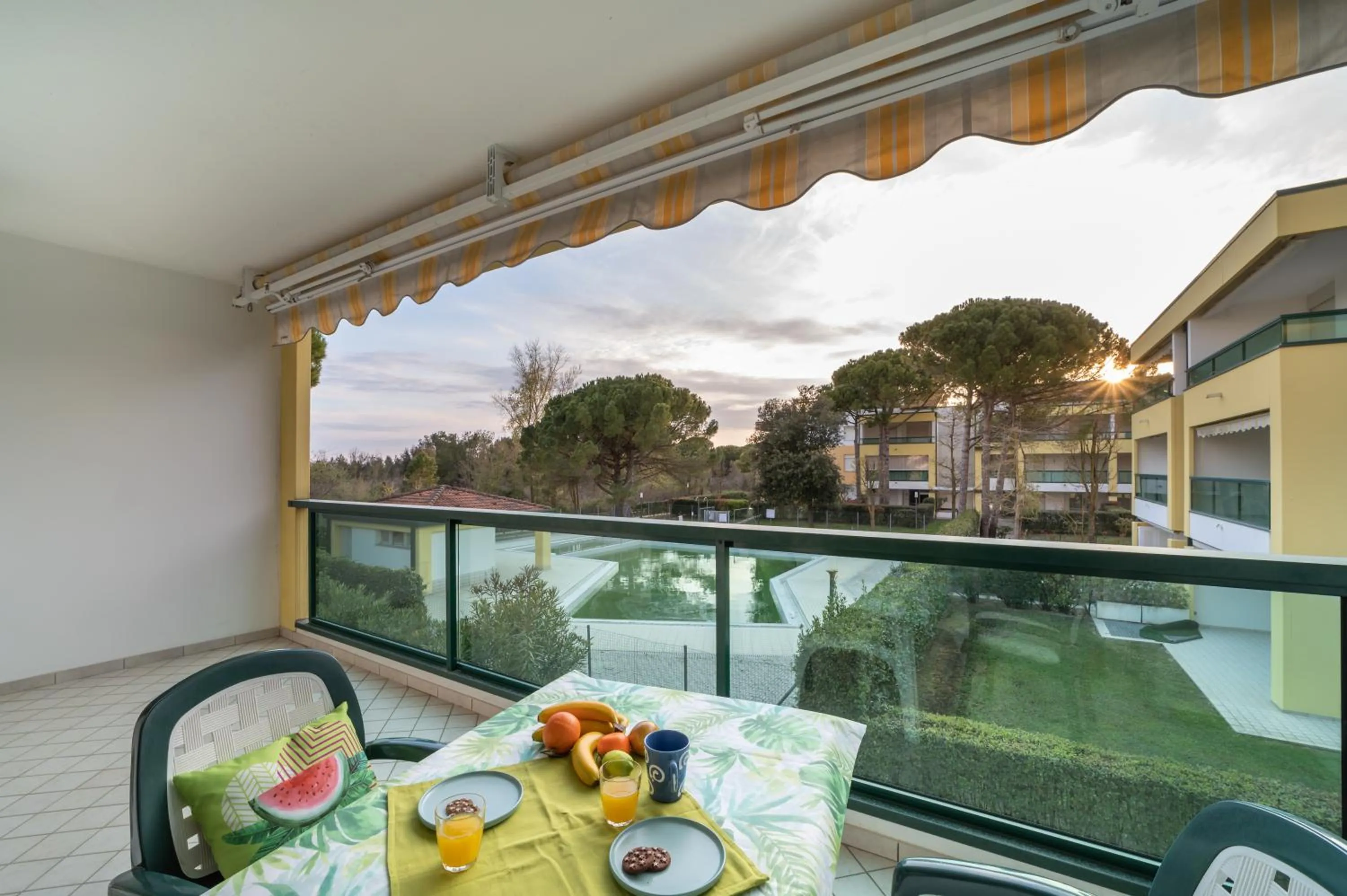 Balcony/Terrace in Residenza Le Altane