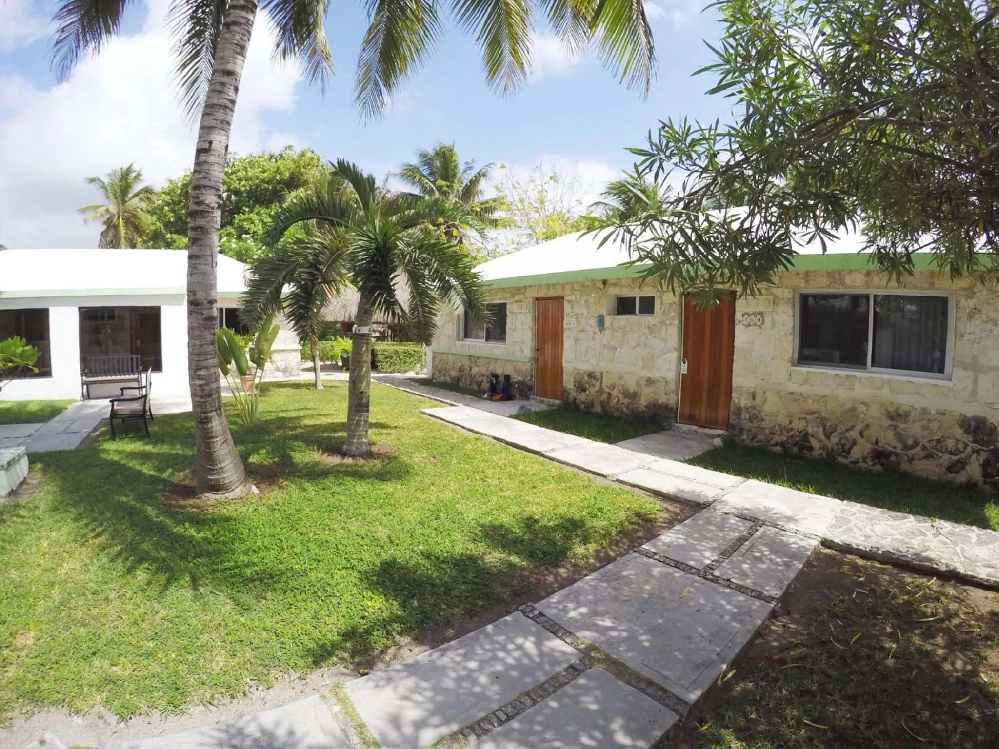 Garden in Hotel Club Akumal Caribe