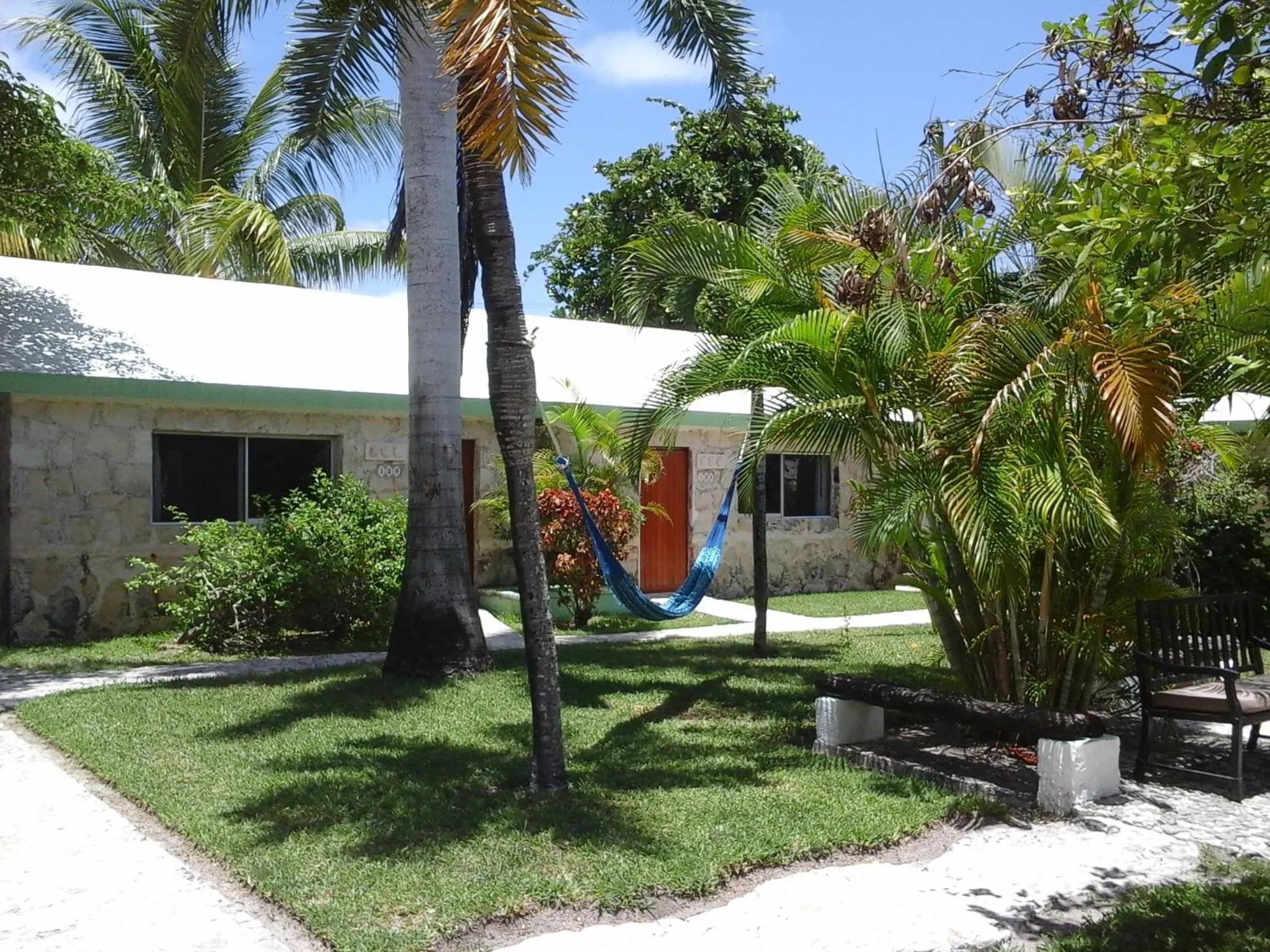 Garden in Hotel Club Akumal Caribe