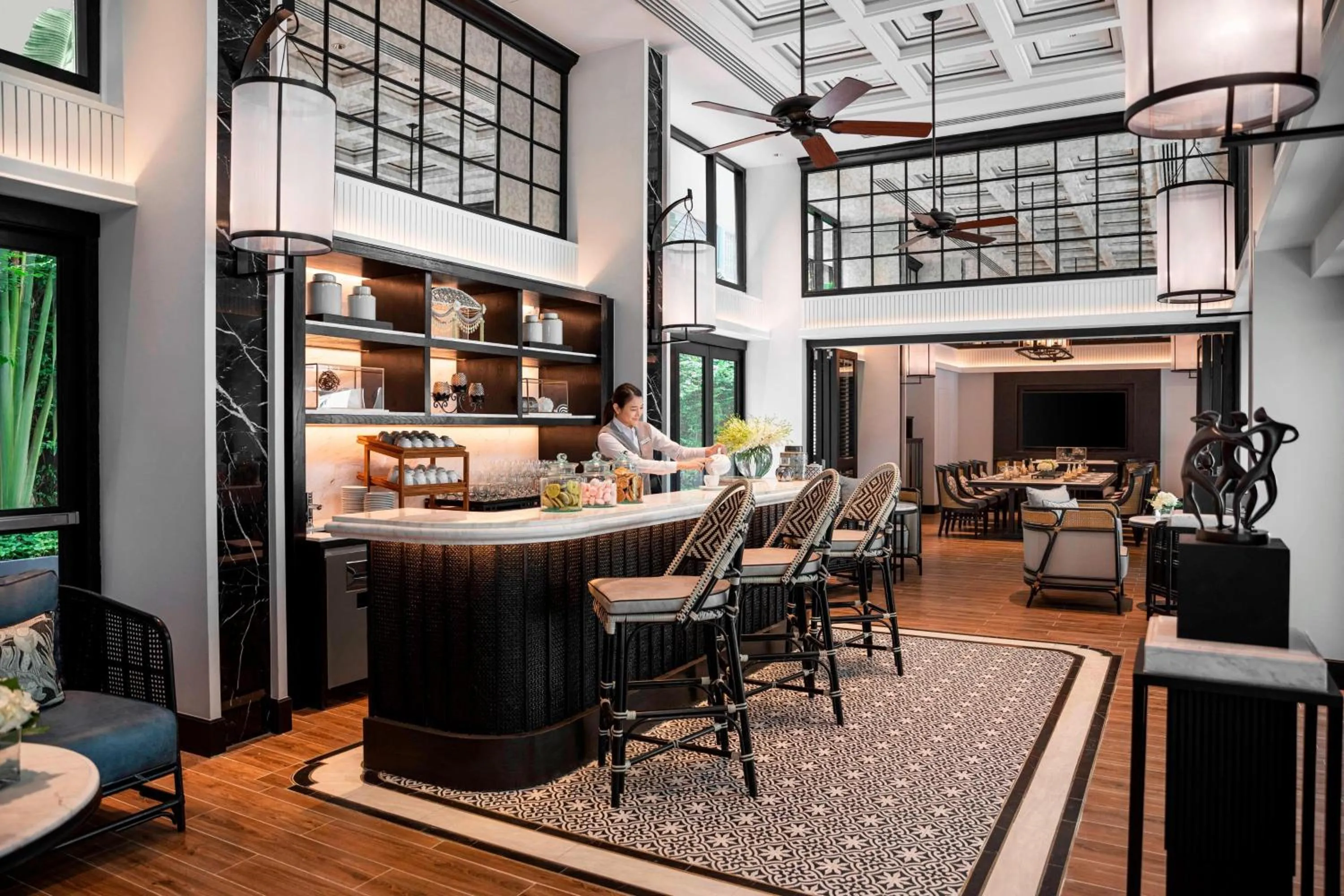 Lounge or bar in Bangkok Marriott Hotel The Surawongse