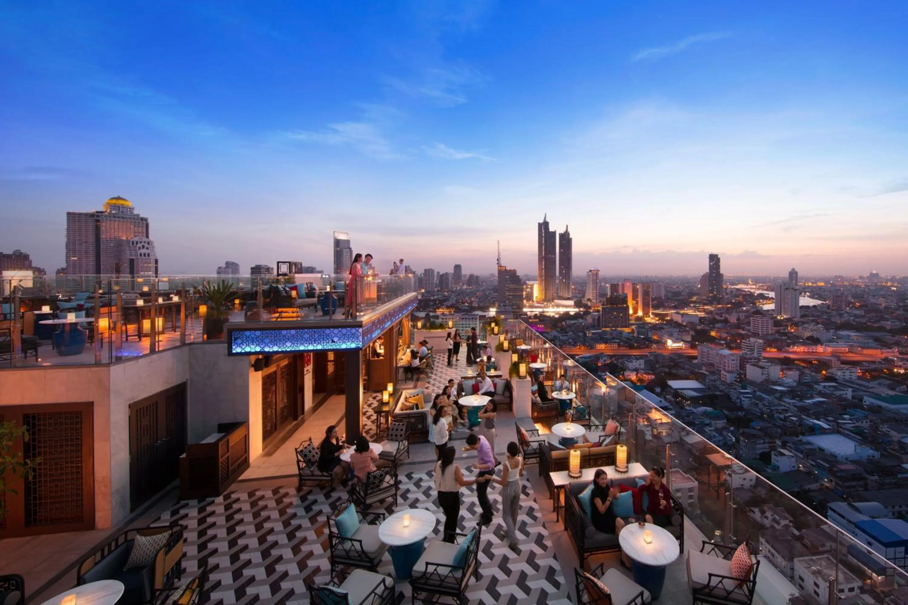 Lounge or bar in Bangkok Marriott Hotel The Surawongse