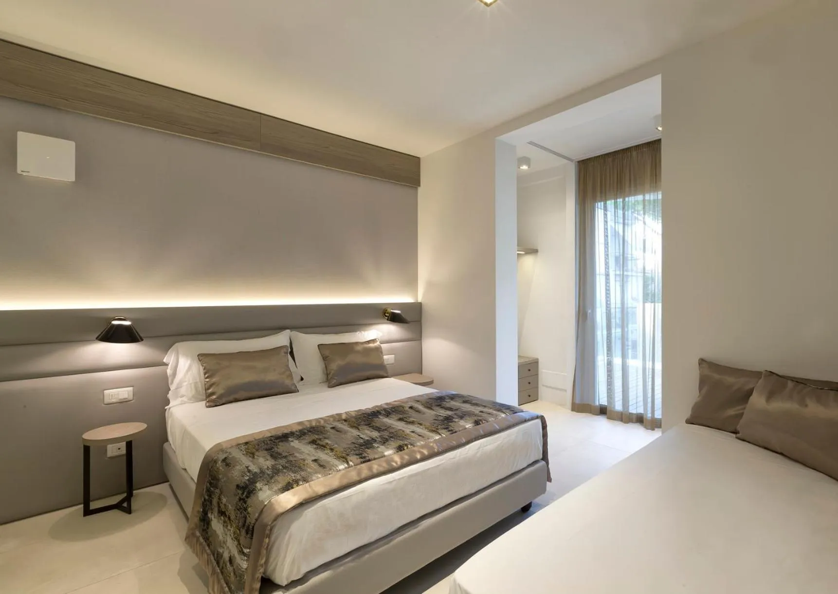 Bed in Hotel Villa Hermosa