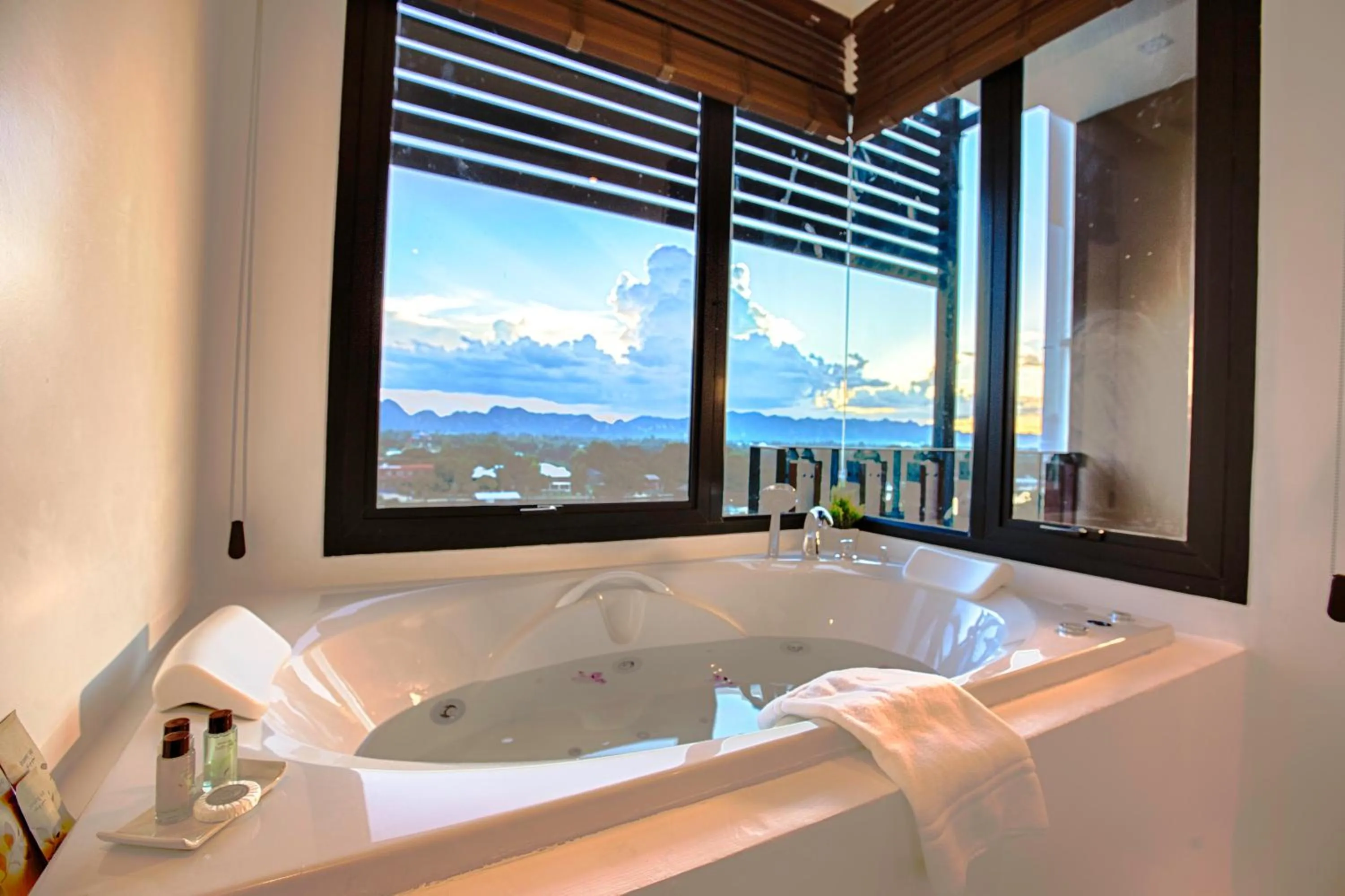 Natural landscape in Natee The Riverfront Hotel Kanchanaburi