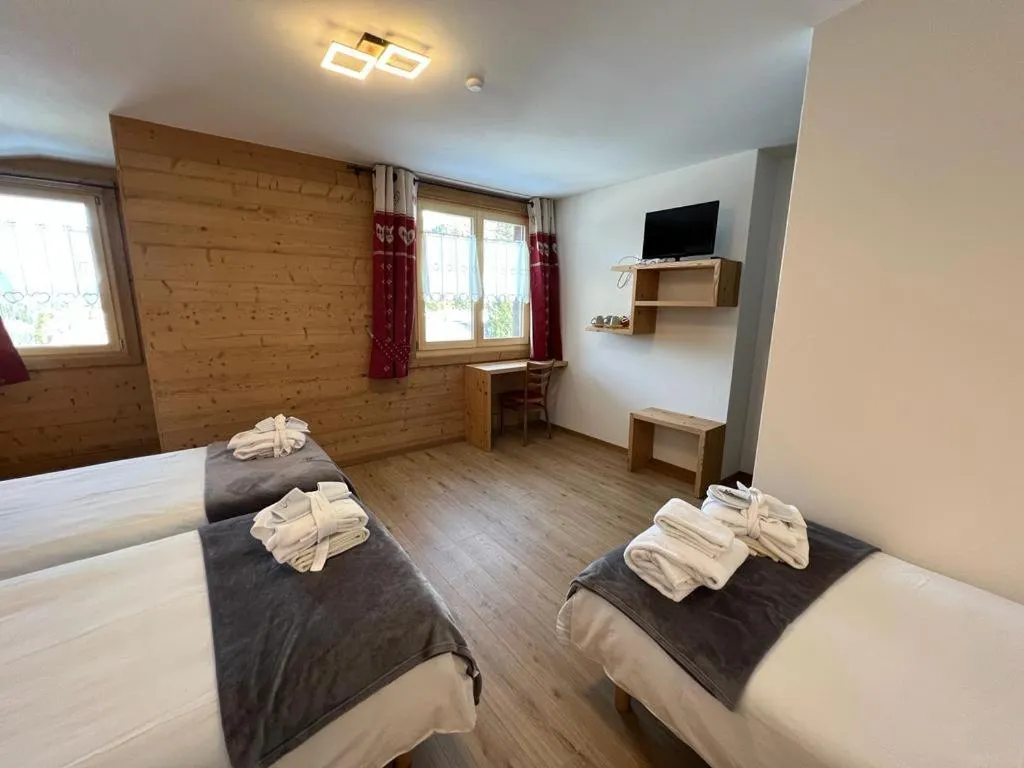 Bed in Au Bivouac de Napoléon et Spa