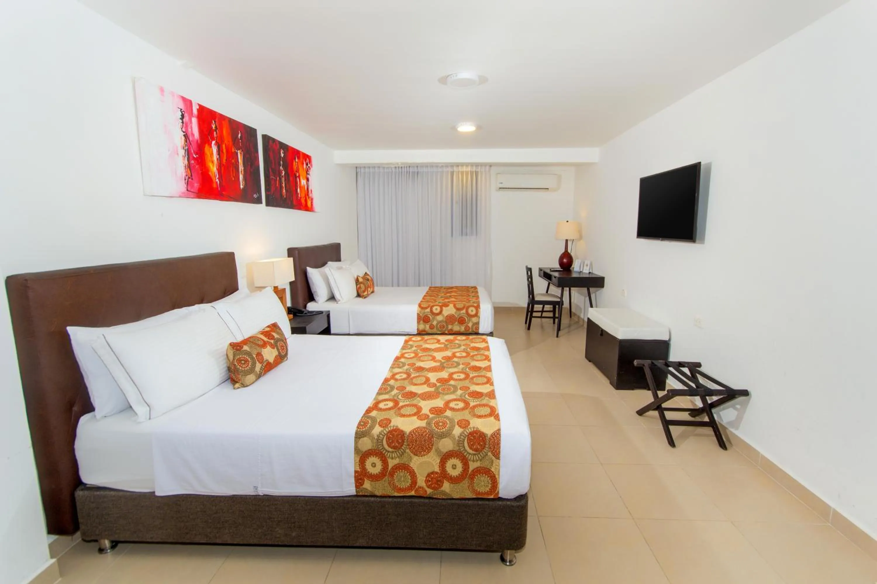 Bed in Hotel Playa Club