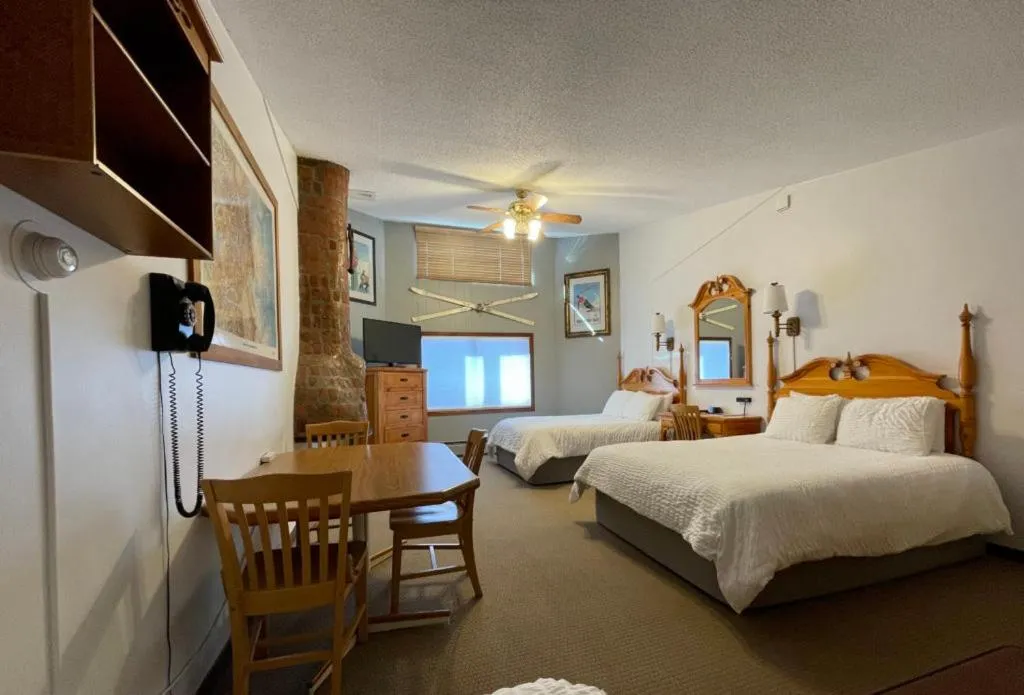 Bed in Tyrolean Lodge