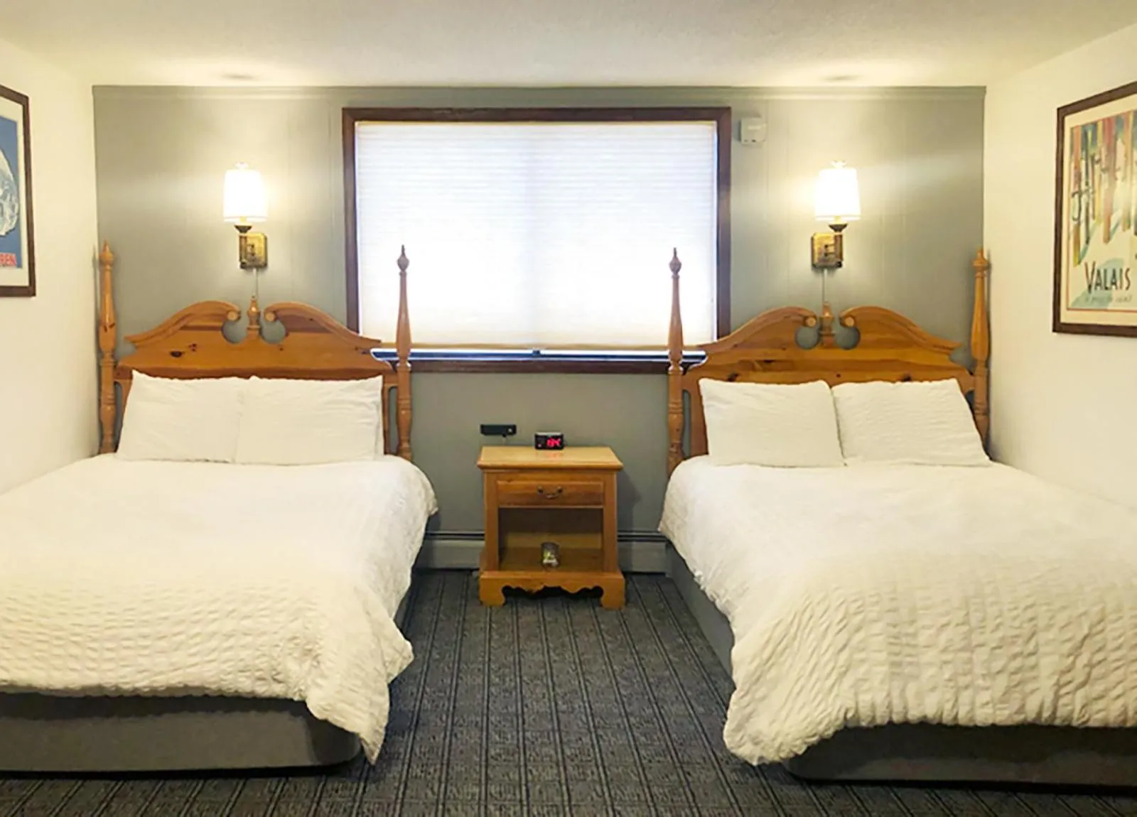 Bed in Tyrolean Lodge