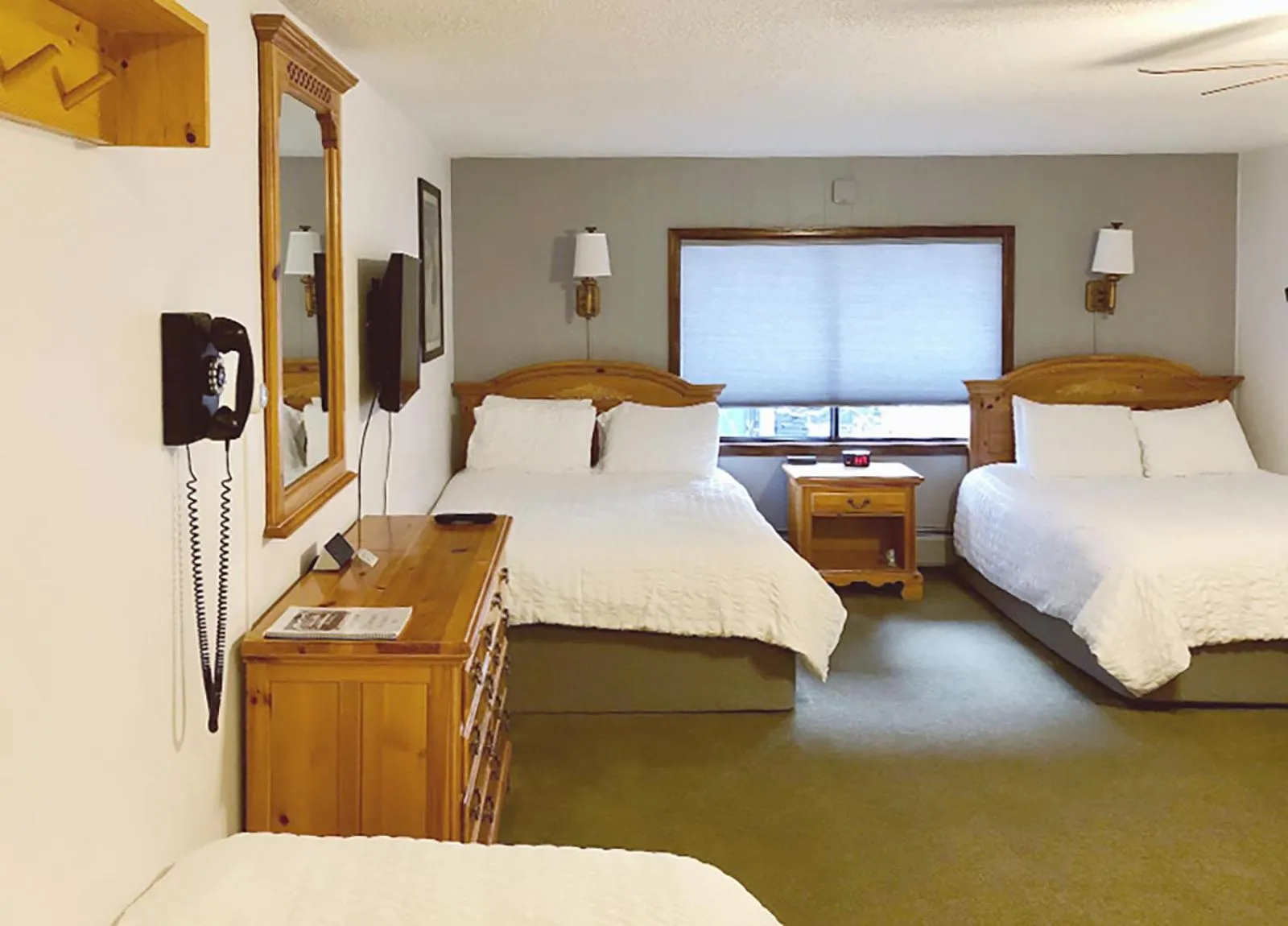 Bed in Tyrolean Lodge