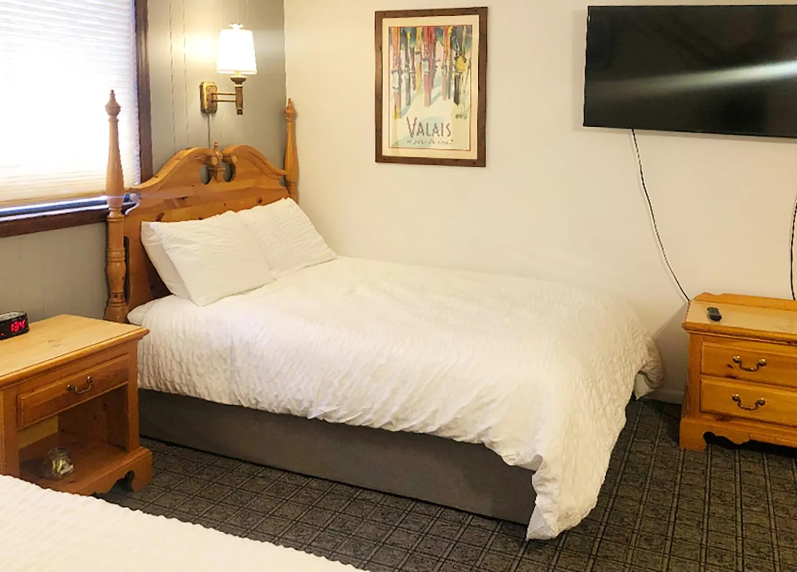 Bed in Tyrolean Lodge